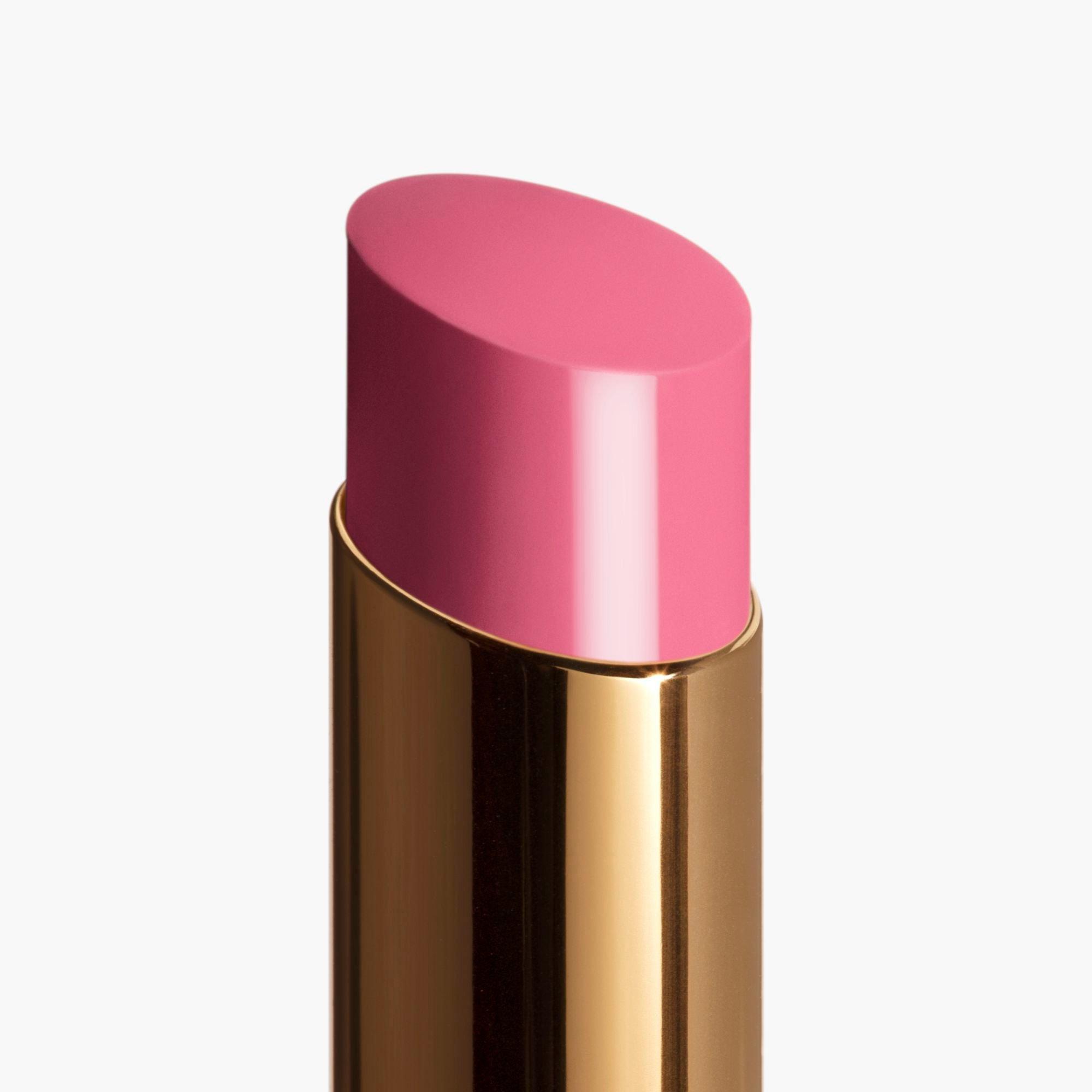 BLUSHING PINK - CHANEL - ROUGE COCO BAUME – SHINE HYDRATING BEAUTIFYING TINTED LIP BALM – BUILDABLE COLOUR - 3