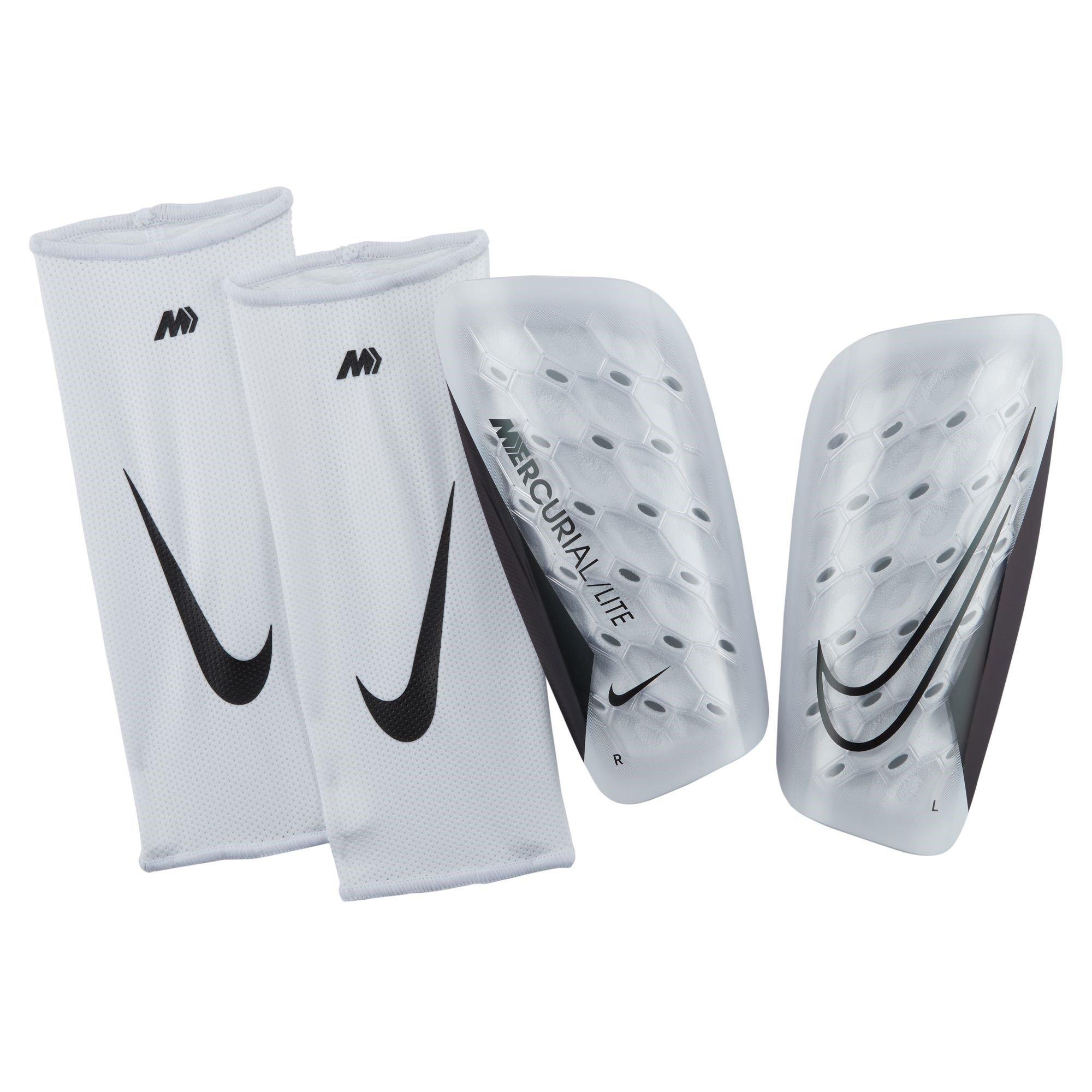 Weiß/Schwarz - Nike - Mercurial Lite Shin Guards