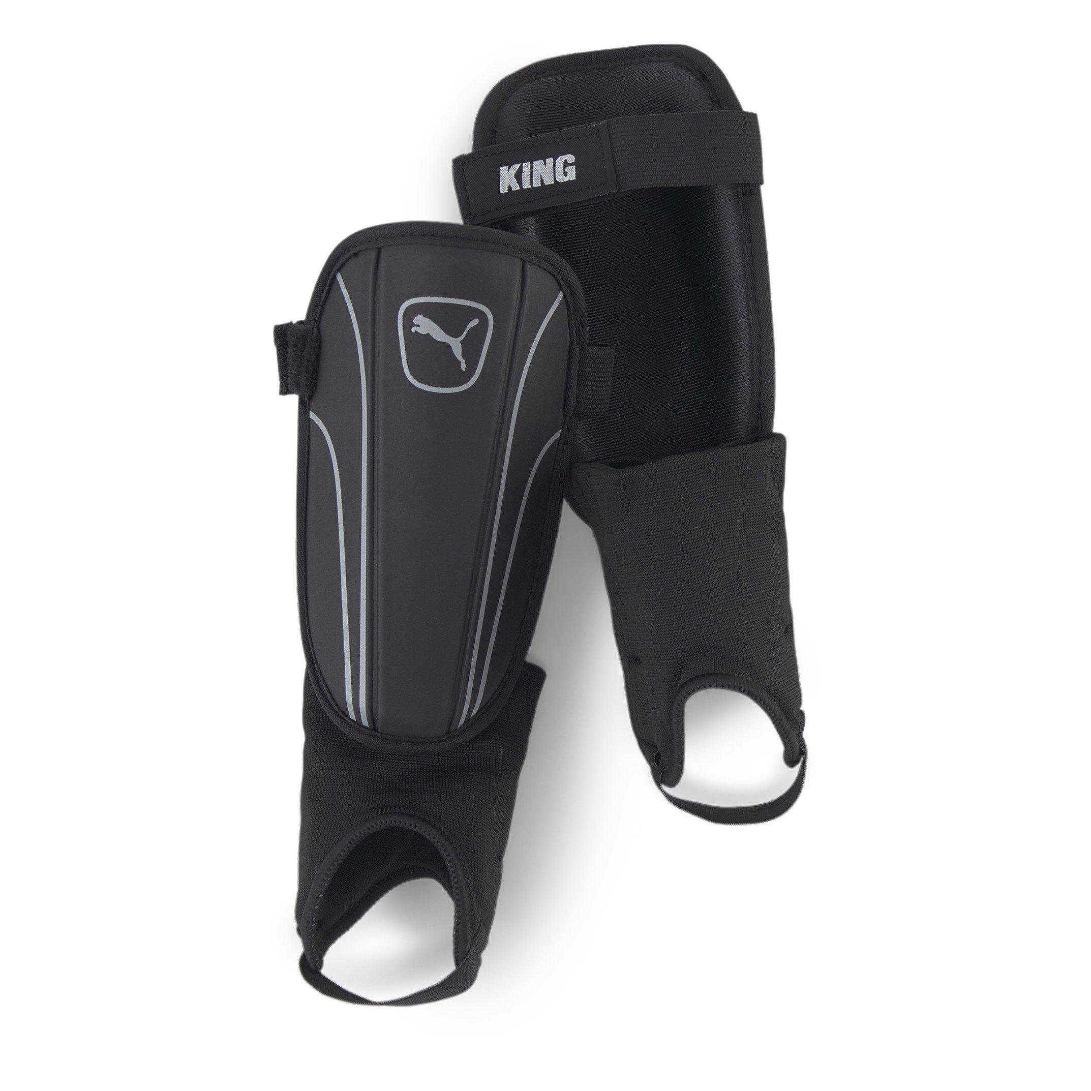 Black/Silver - Puma - King Ankle Shin Guards - 1