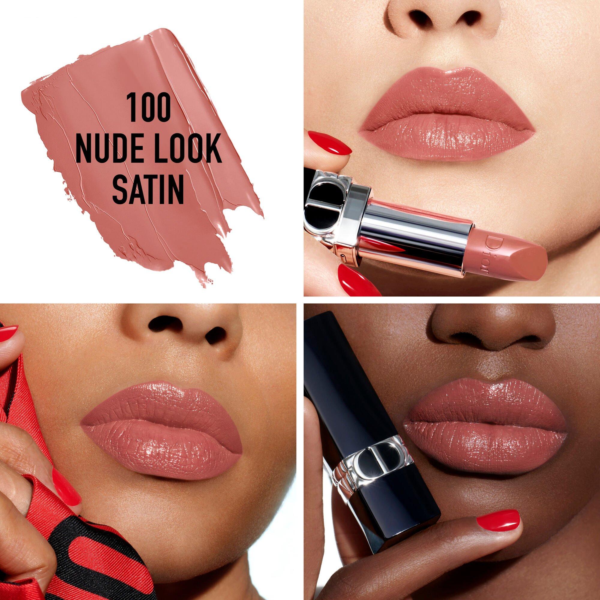 100 - DIOR - Satin lipstick Refill in shade 100 - 2