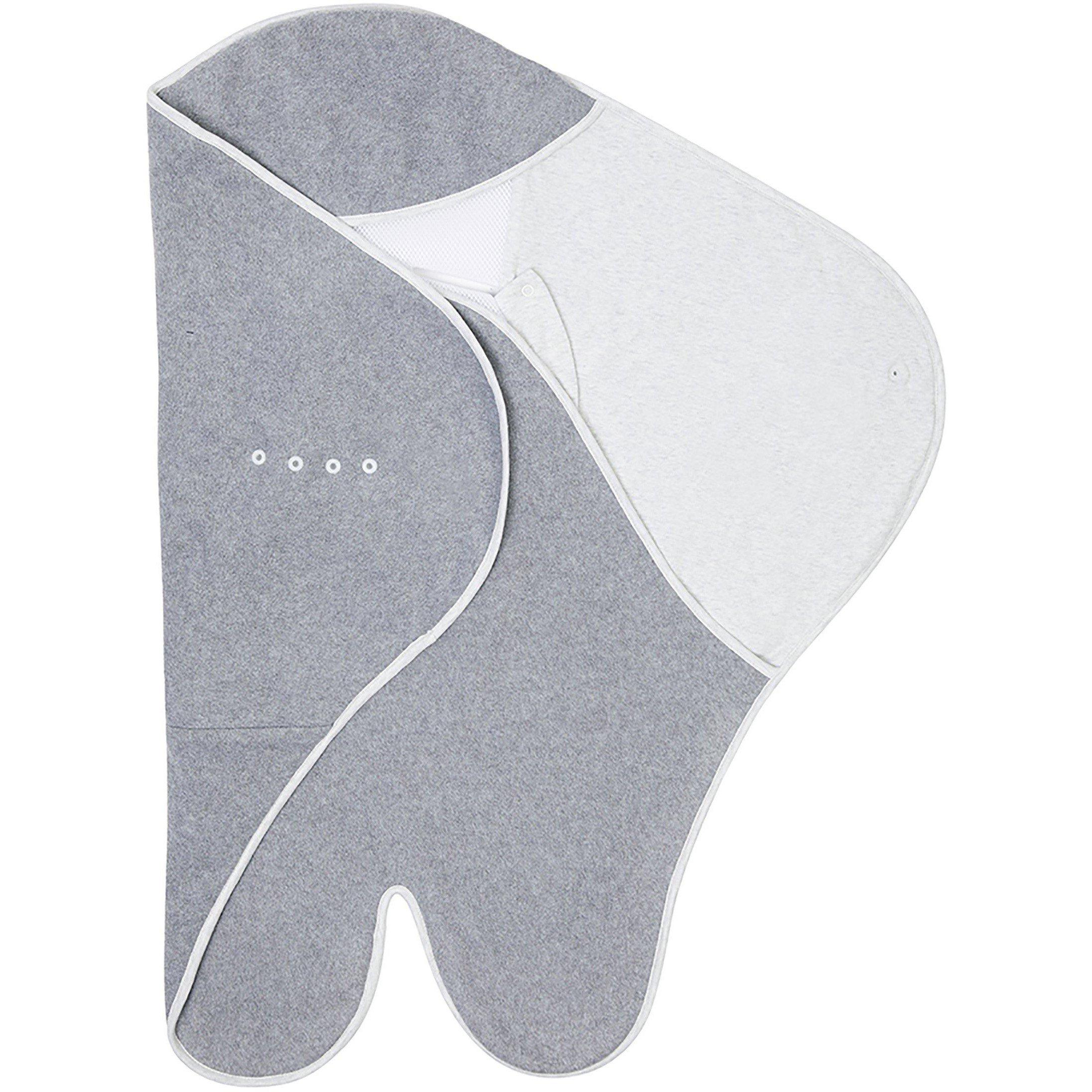 Grey - Purflo - Cosy Wrap Travel Blanket in Minimal Grey - 2