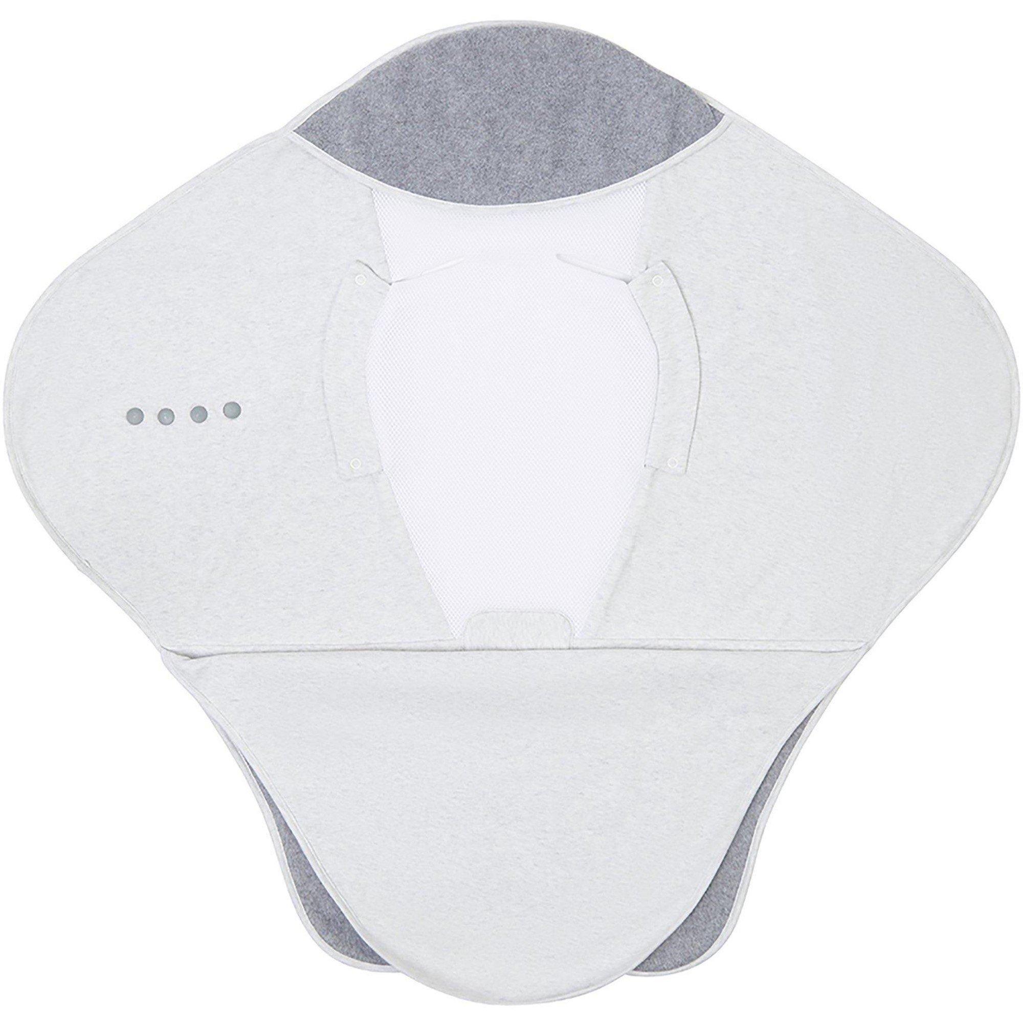 Grey - Purflo - Cosy Wrap Travel Blanket in Minimal Grey - 4