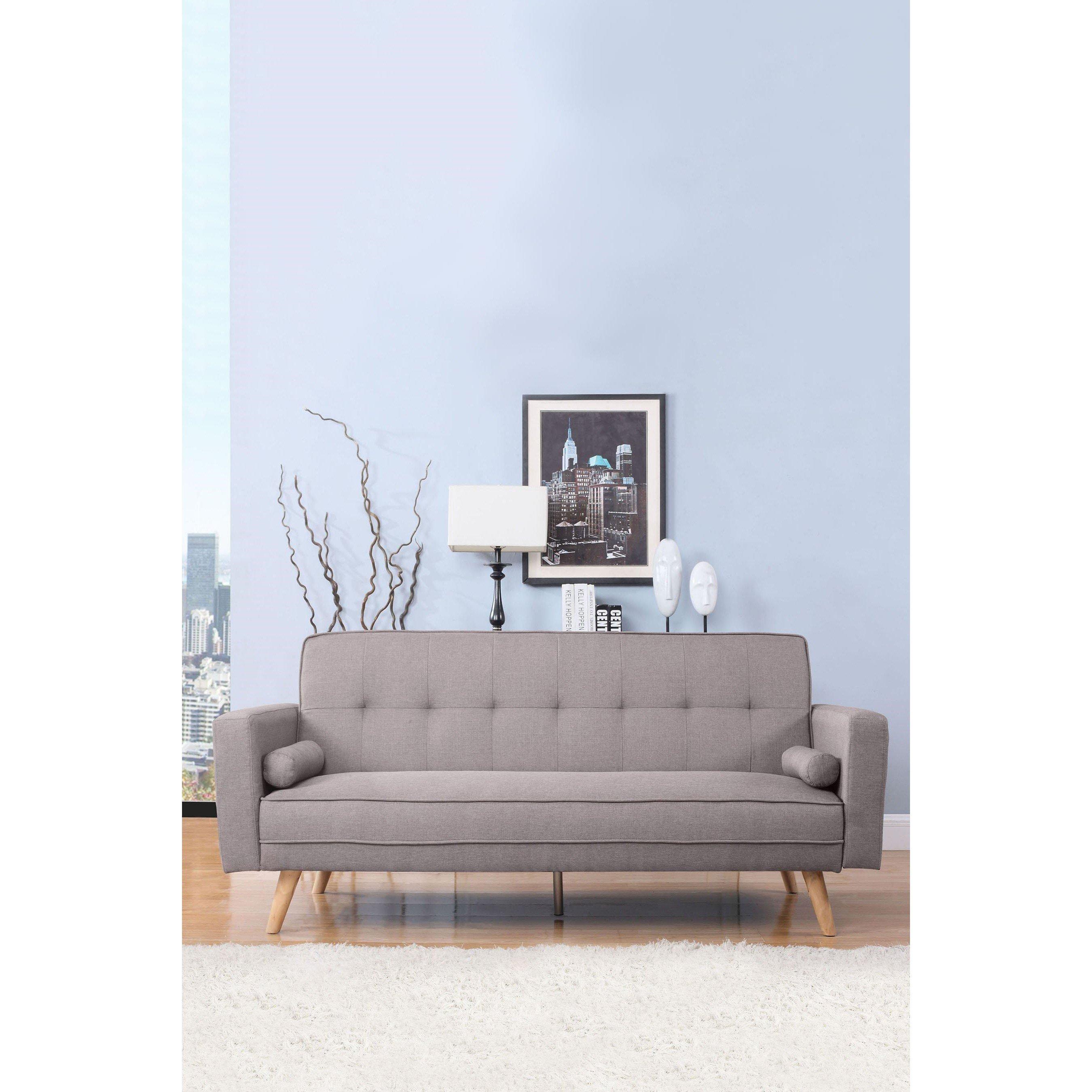 Grey - Birlea - Ethan Large Sofabed Grey