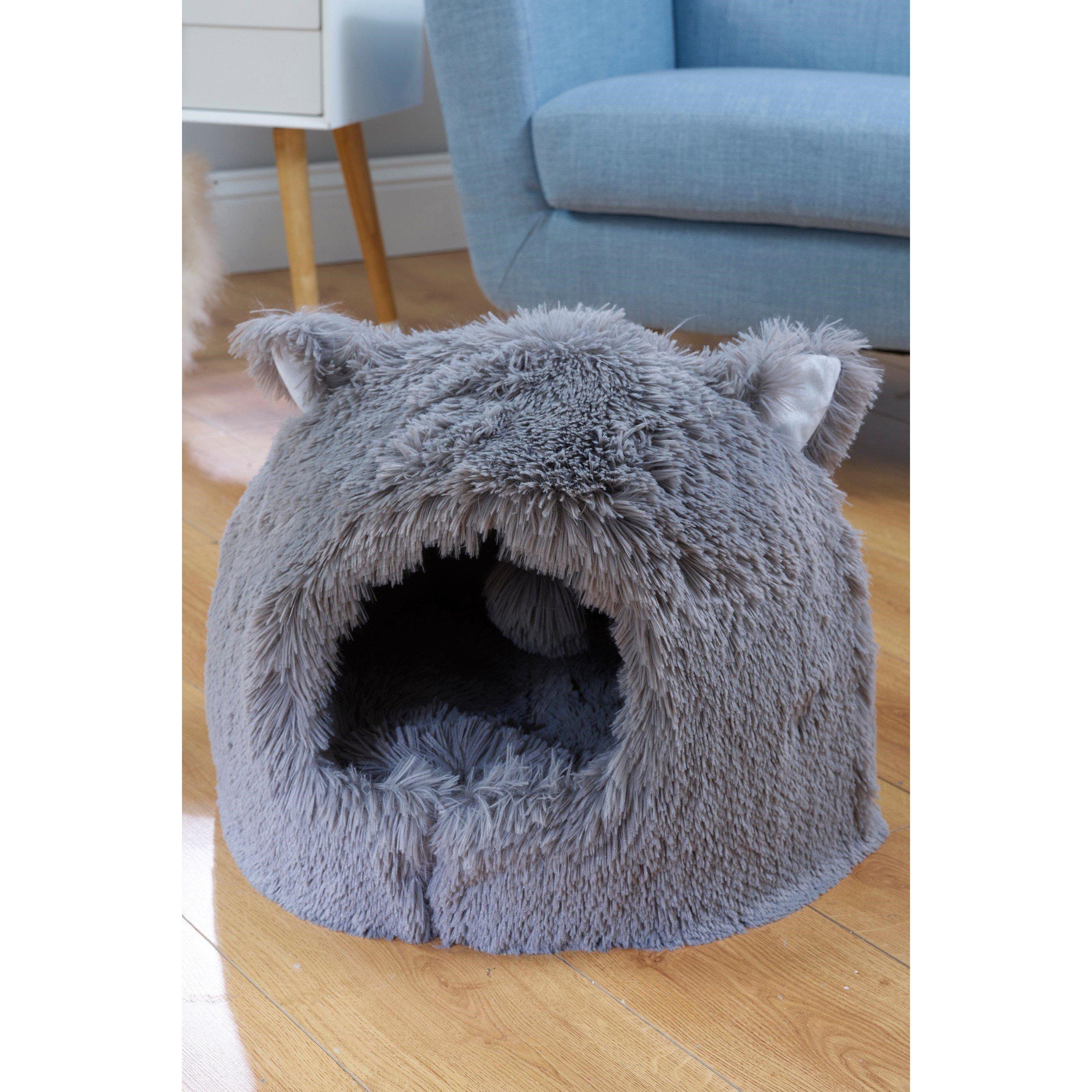 Grey - Studio - Cat Cave Pet Bed - 1