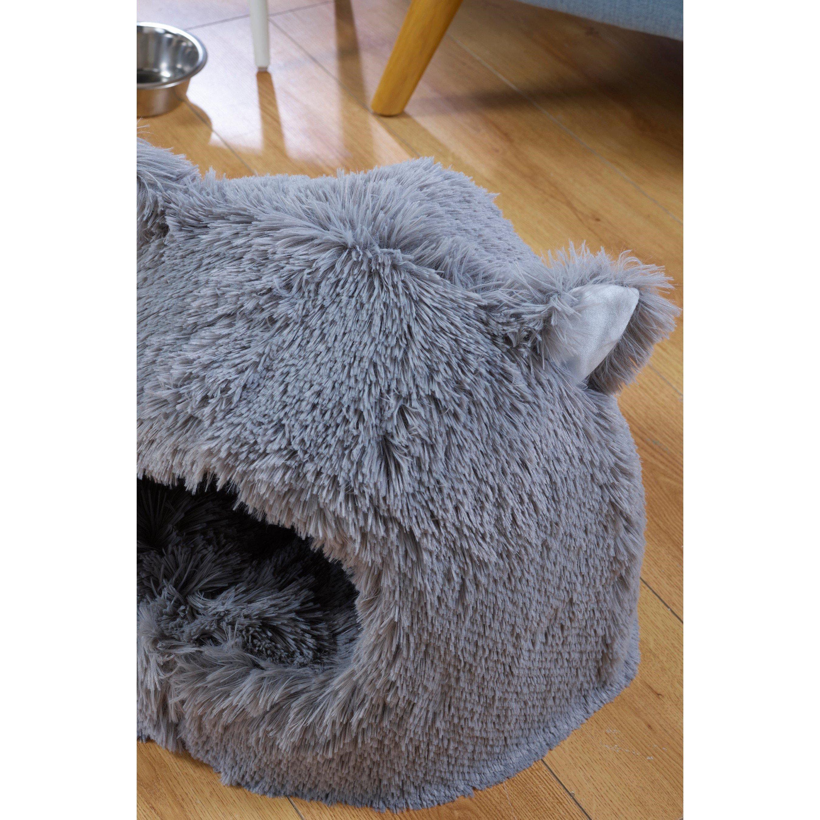 Grey - Studio - Cat Cave Pet Bed - 4
