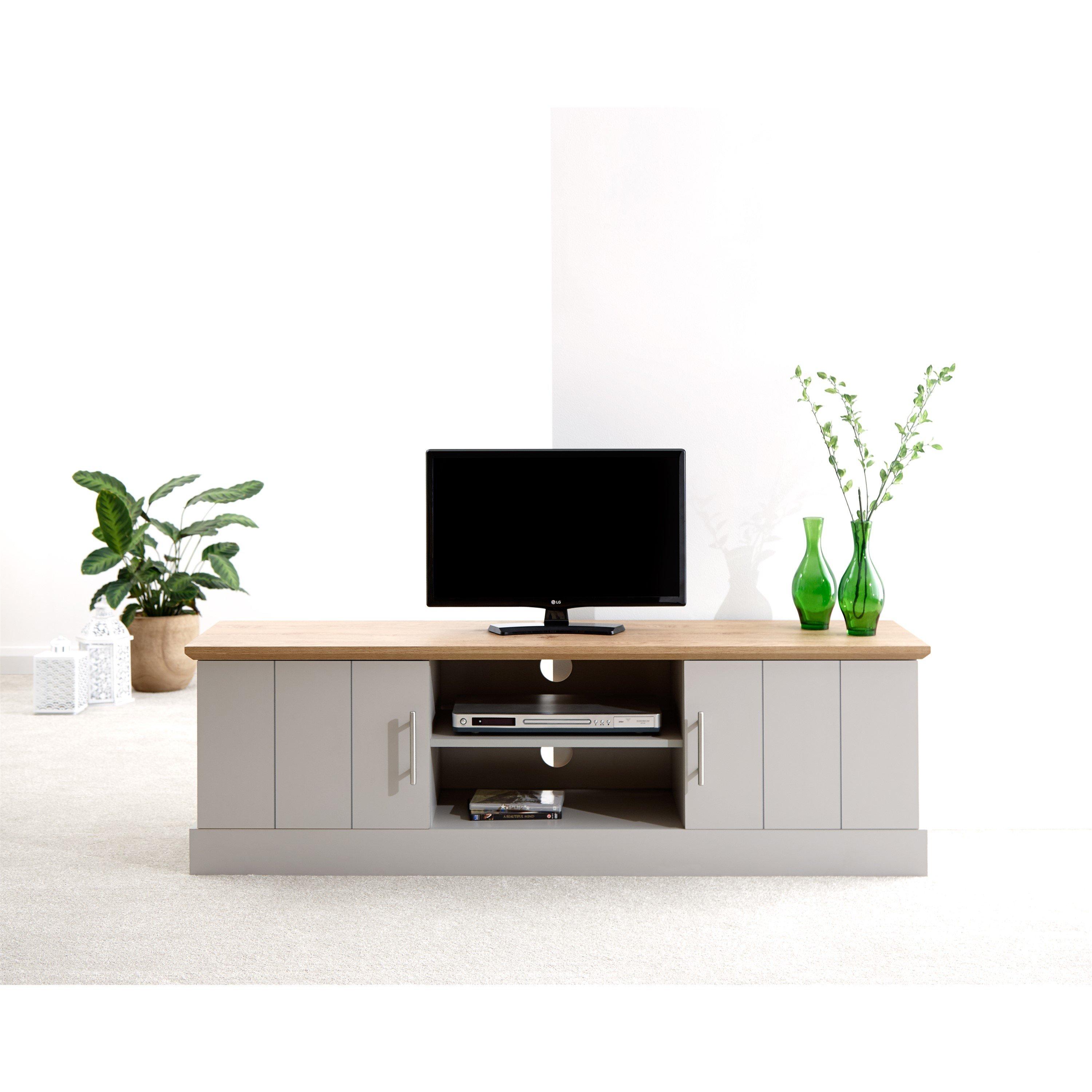 Grey - GFW - GFW Kendal Large TV Unit