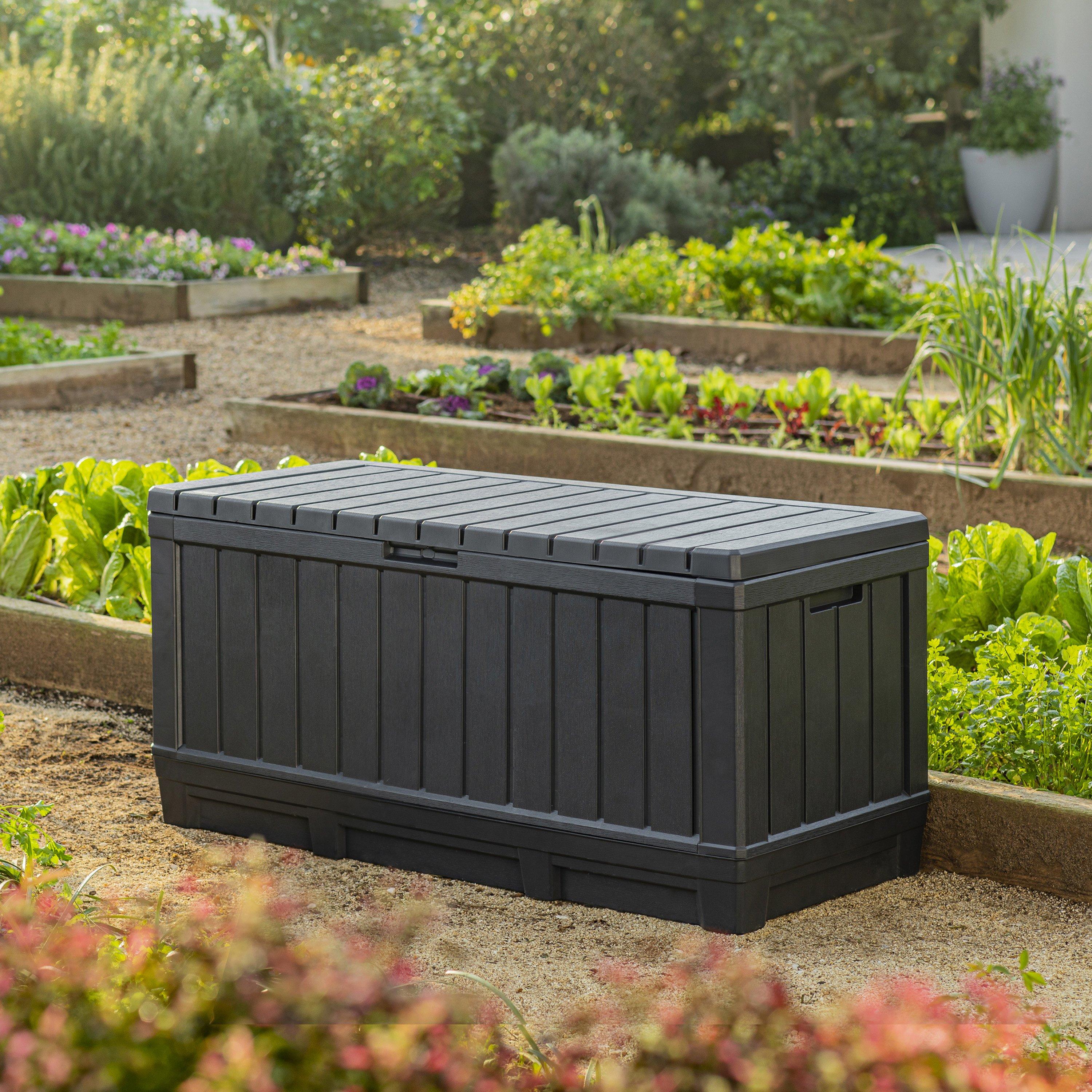 Anthracite - Keter - Kentwood 350L Storage Box - 6