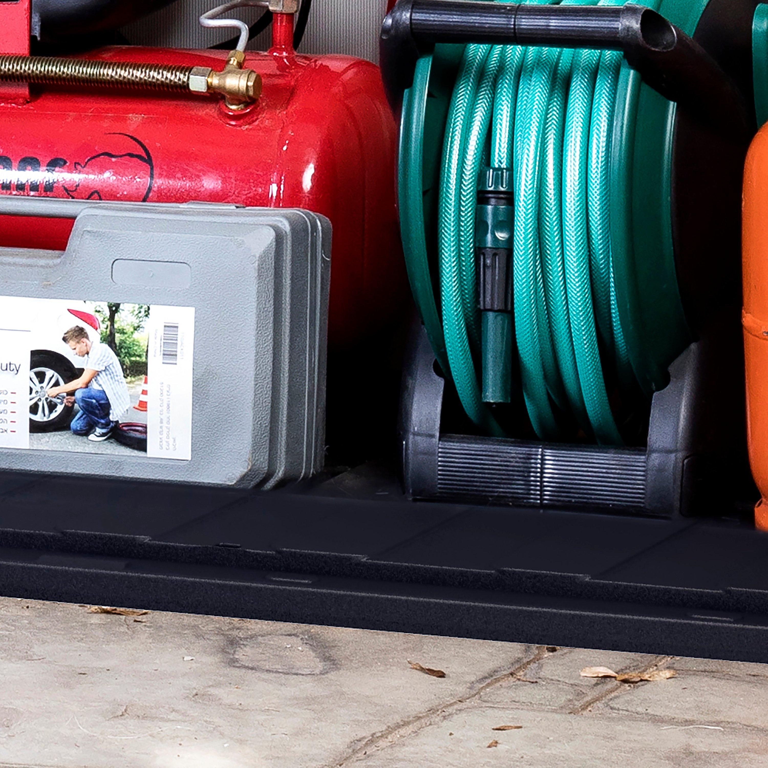 Grey - Keter - Premier Tall 1400L Outdoor Storage Unit - 8