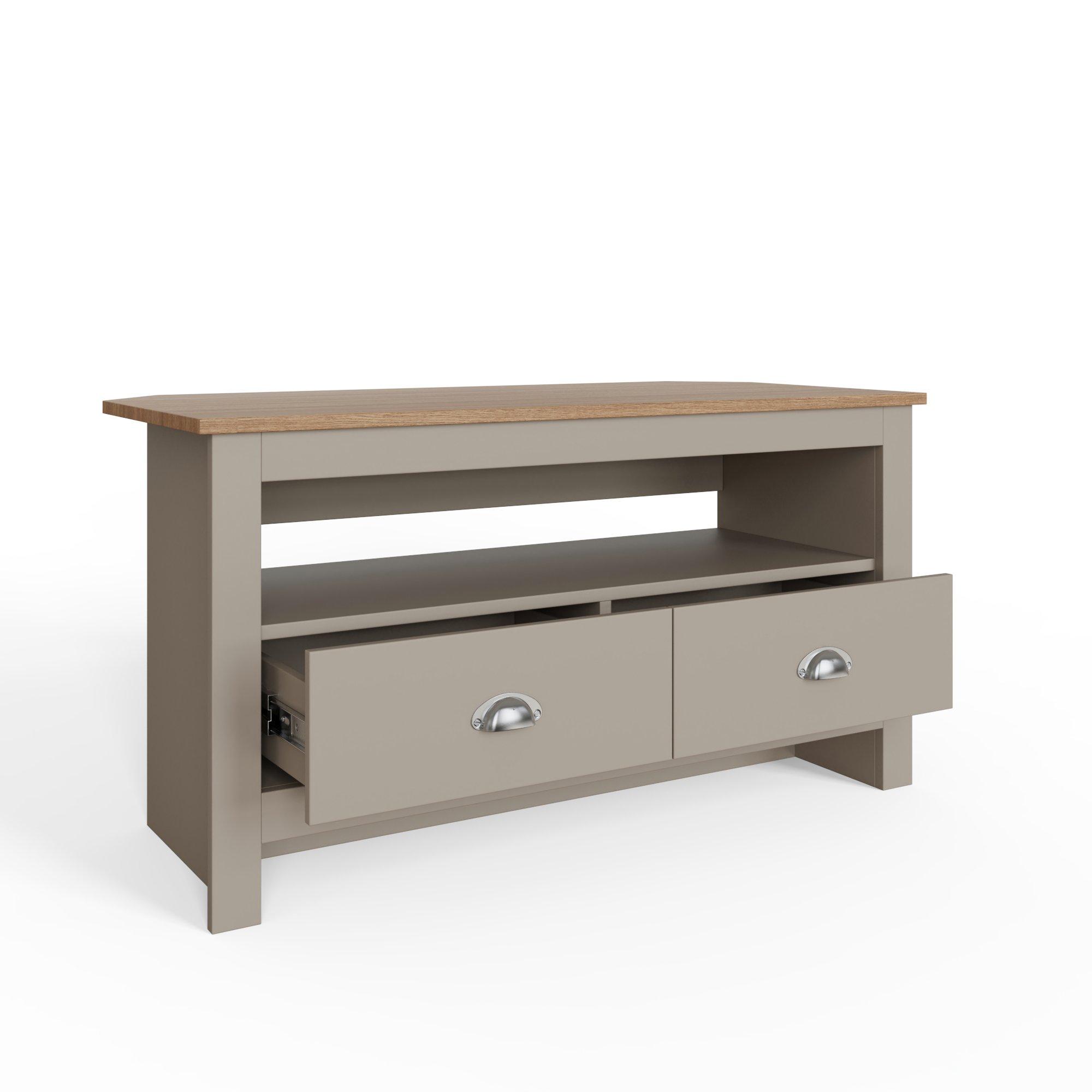 Grey - GFW - GFW Lancaster Corner TV Unit - 3