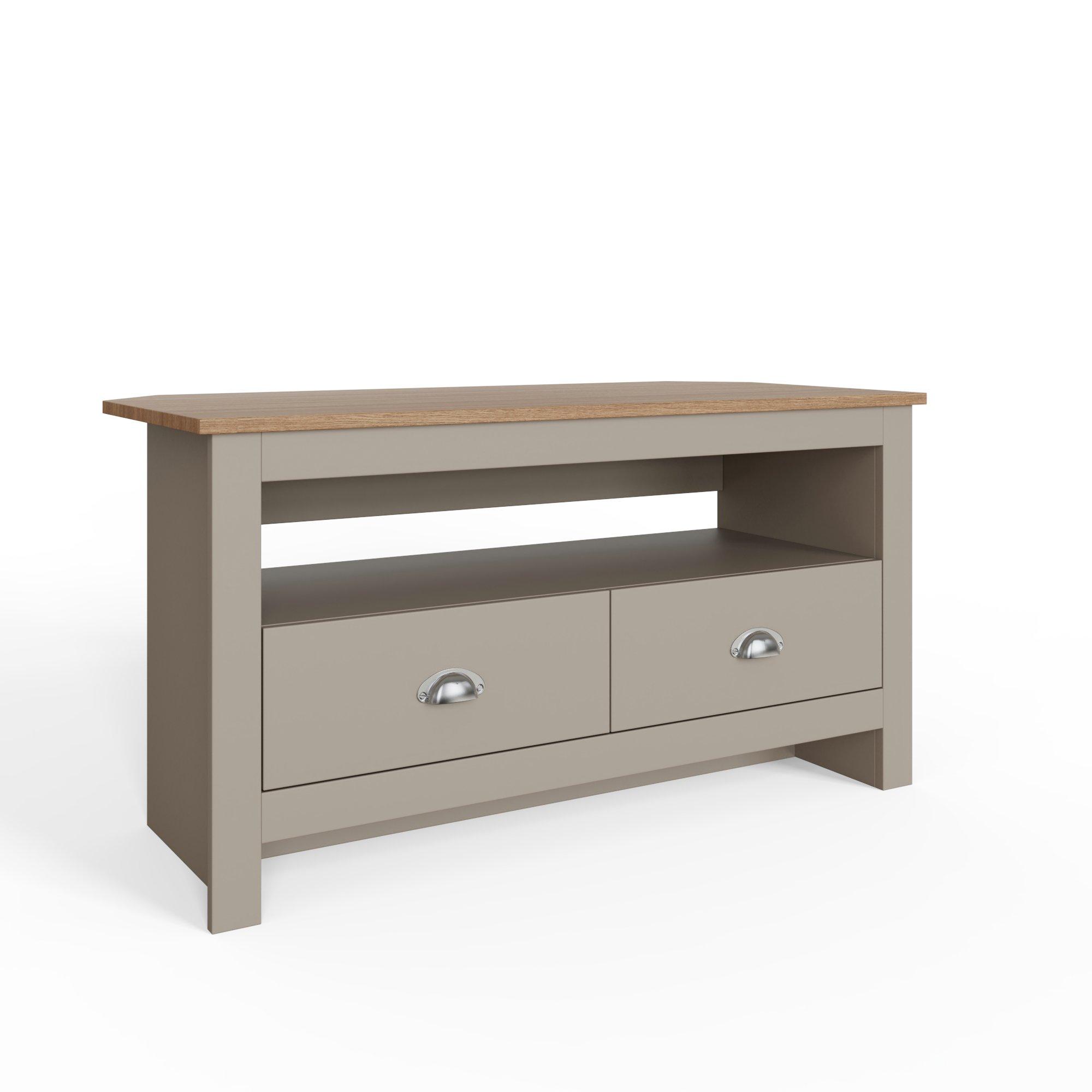 Grey - GFW - GFW Lancaster Corner TV Unit - 4