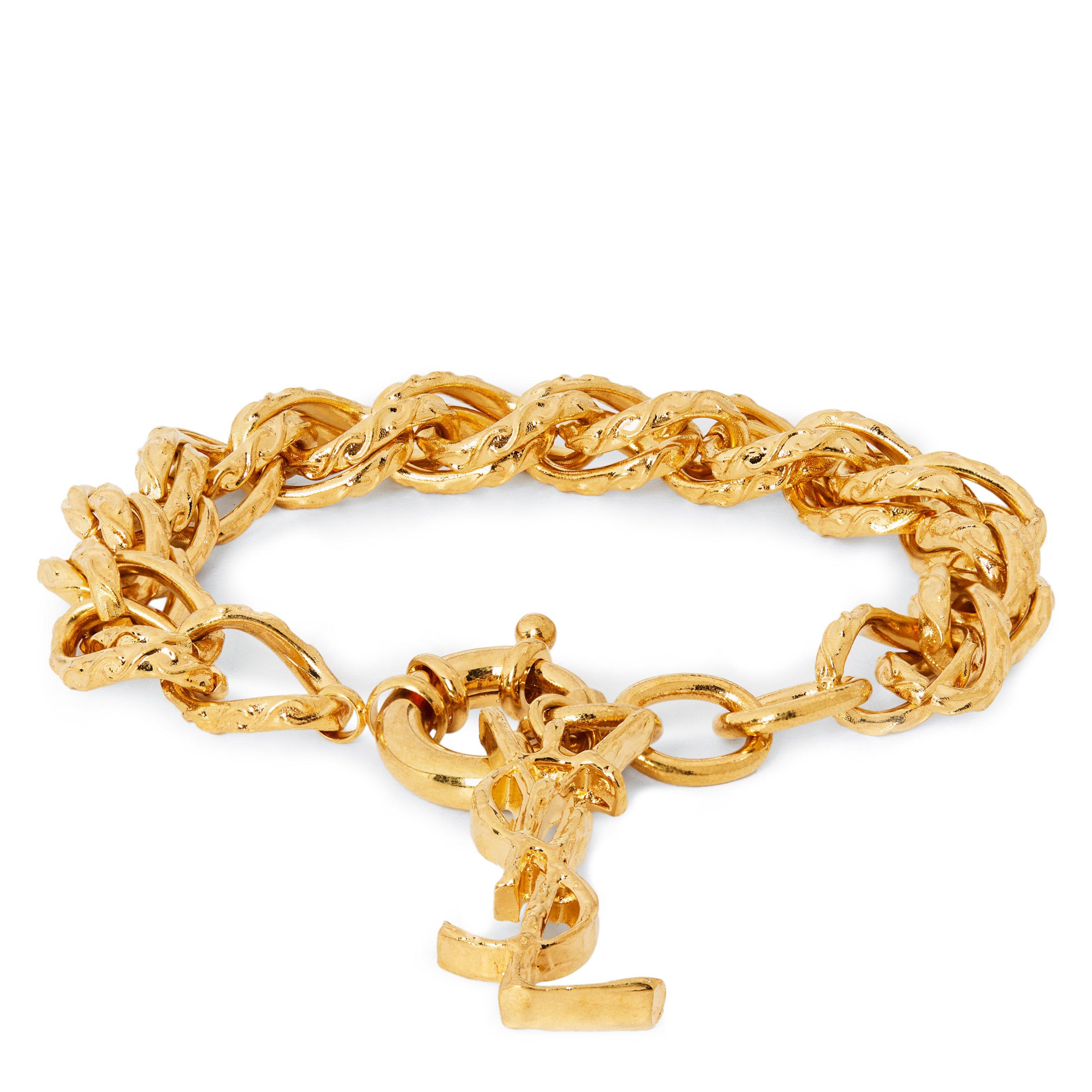 GOLD - Saint Laurent - BRACELET CHAINE MART - 1