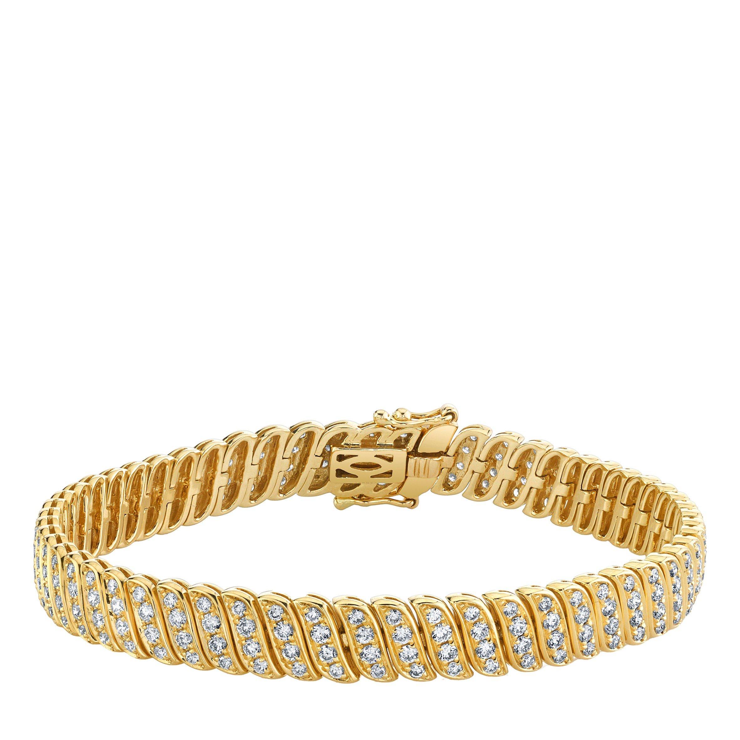 GOLD - Anita - AK ZOE GOLD DIA BRACLET - 1