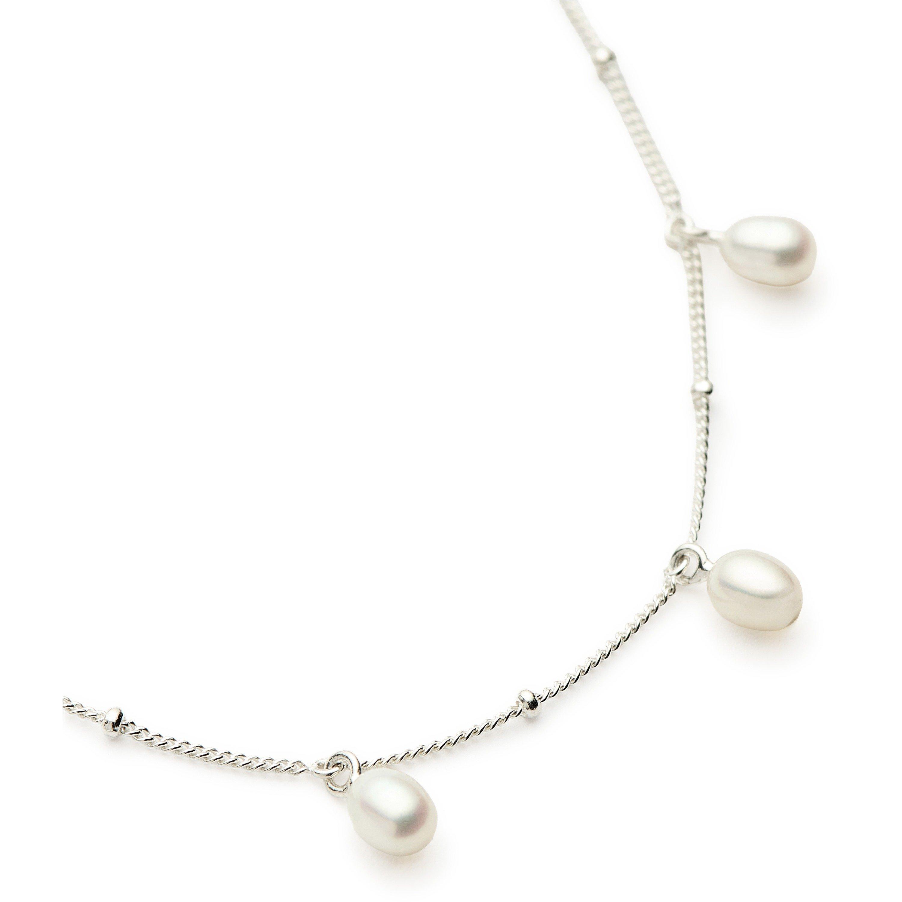 SILVER - Missoma - PEARL BAYA BAROQUE CHAIN BRACE - 2