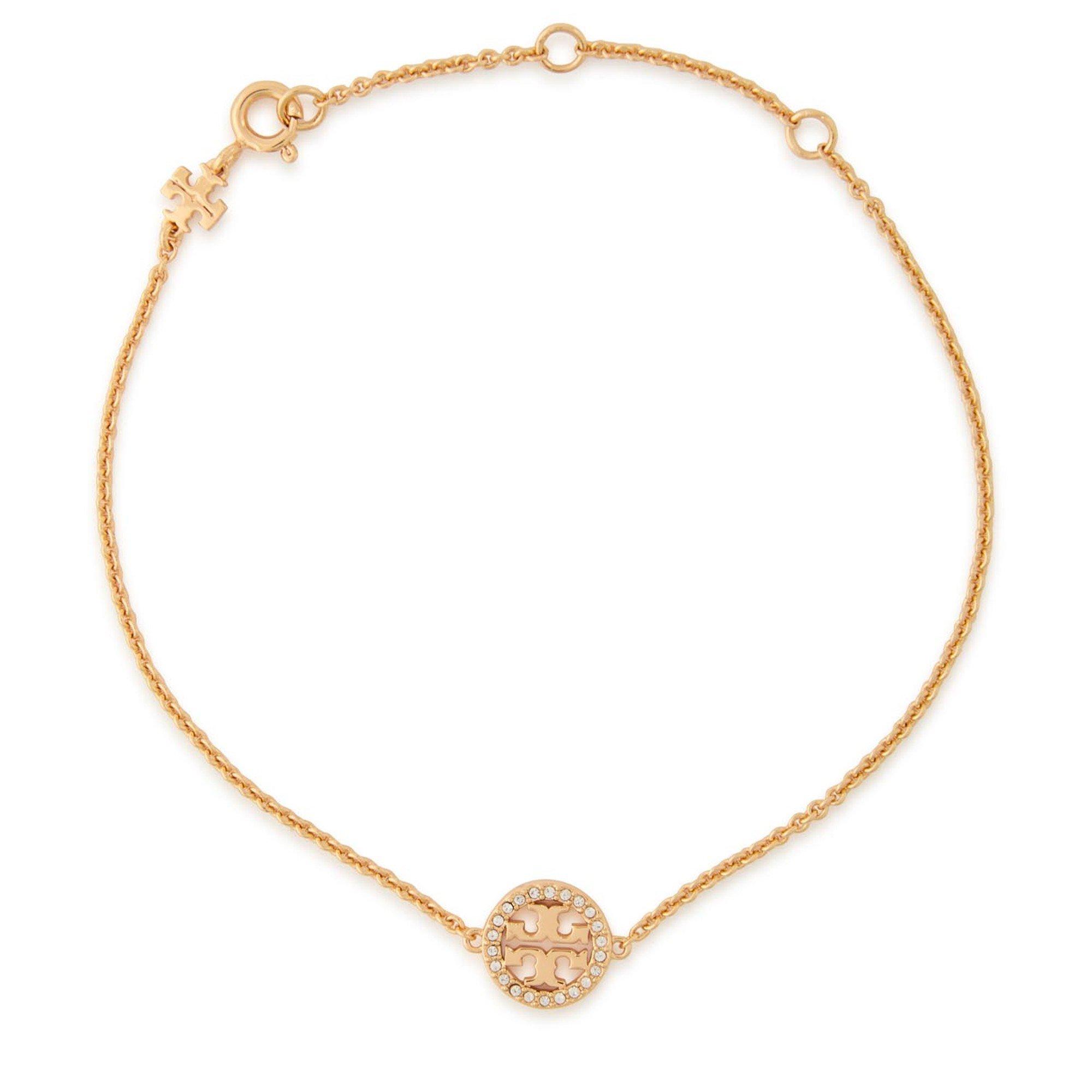 GOLD - Tory Burch - Delicate Icon Pav? Chain