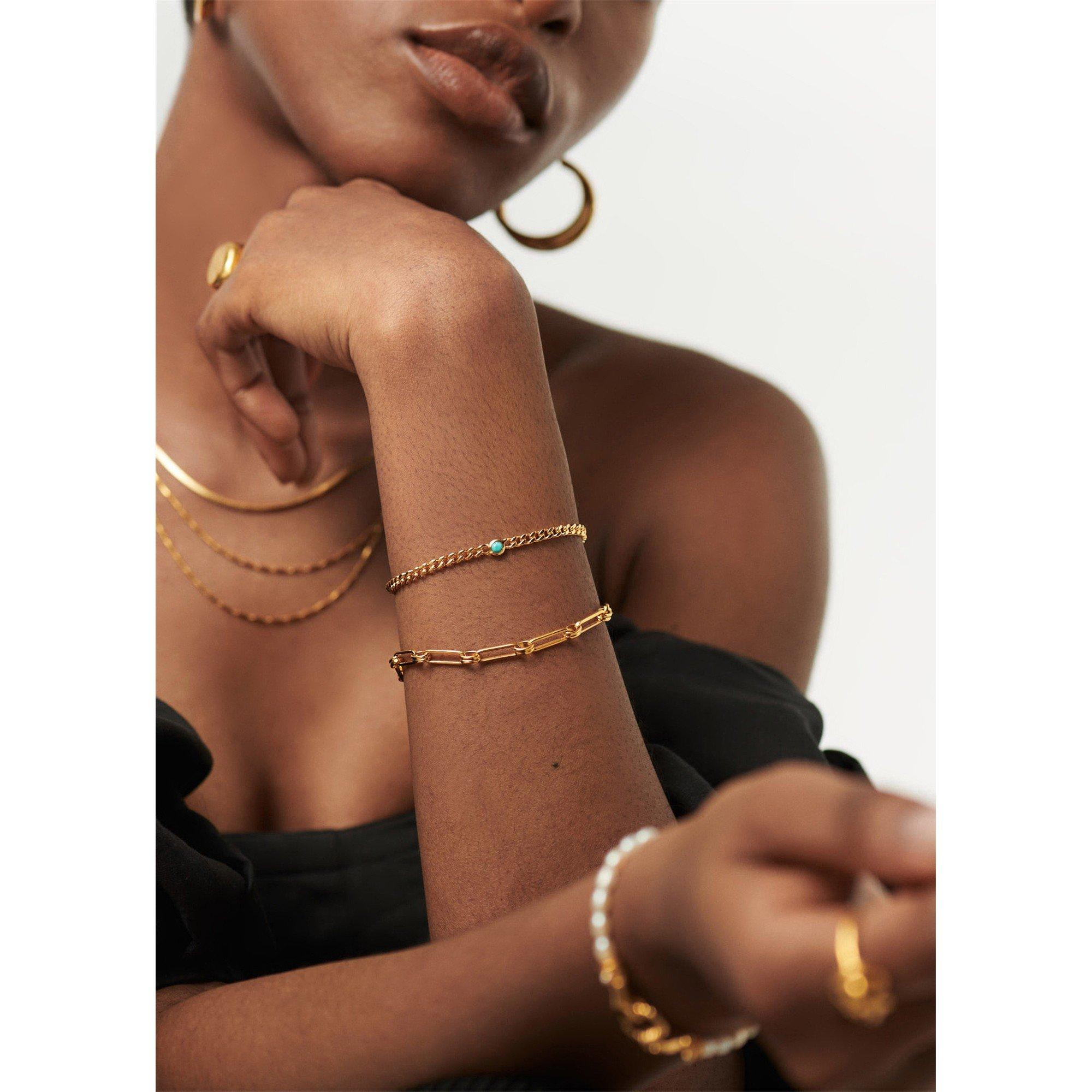 GOLD - Missoma - DECEMBER BIRTHSTONE BRACELET - 3