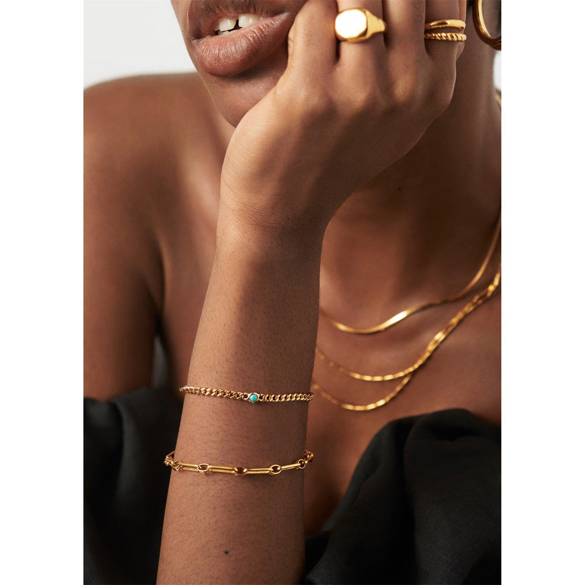 GOLD - Missoma - DECEMBER BIRTHSTONE BRACELET - 5