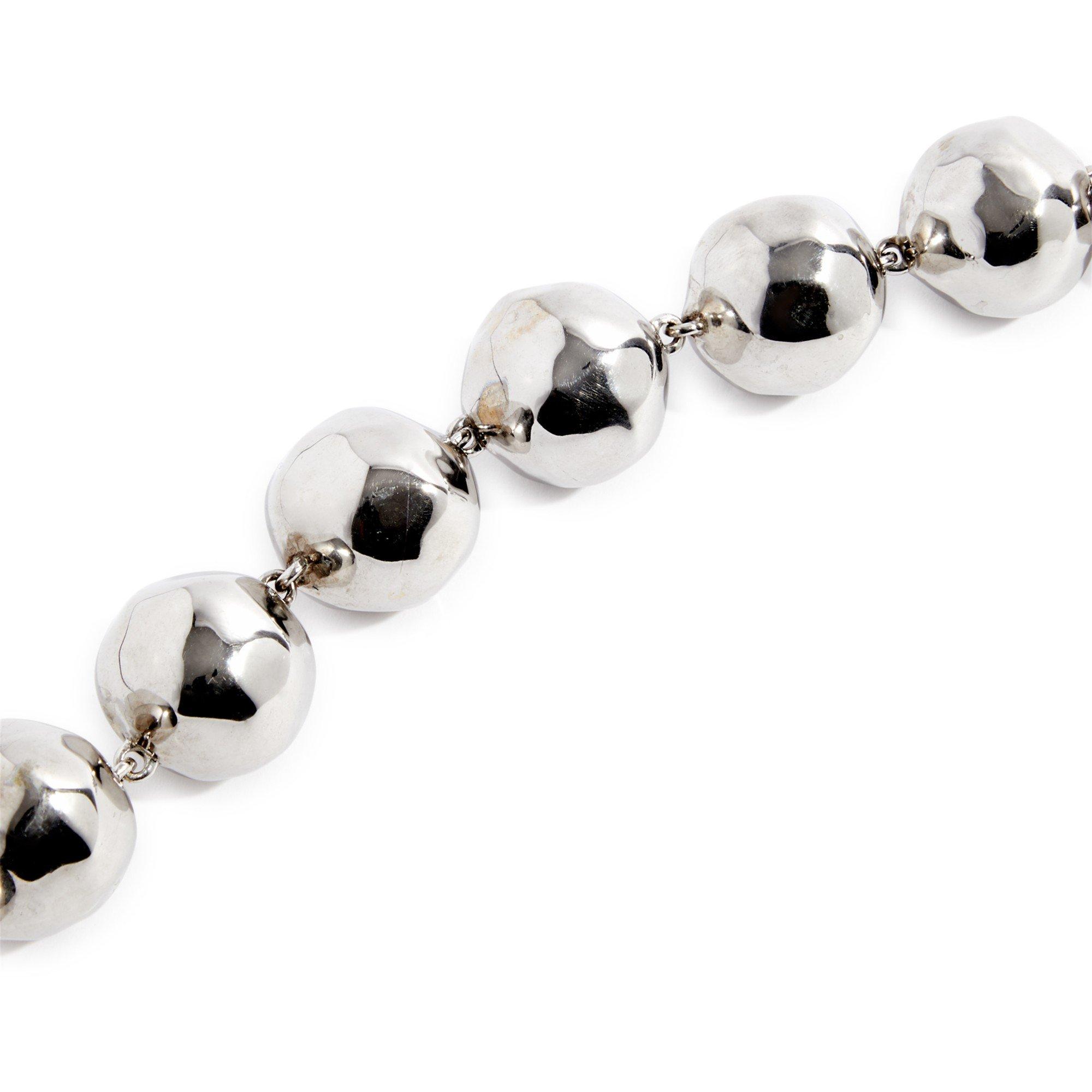 SILVER - Joanna Laura Constantine - LARGE WAVES ORB BRACELET - 2