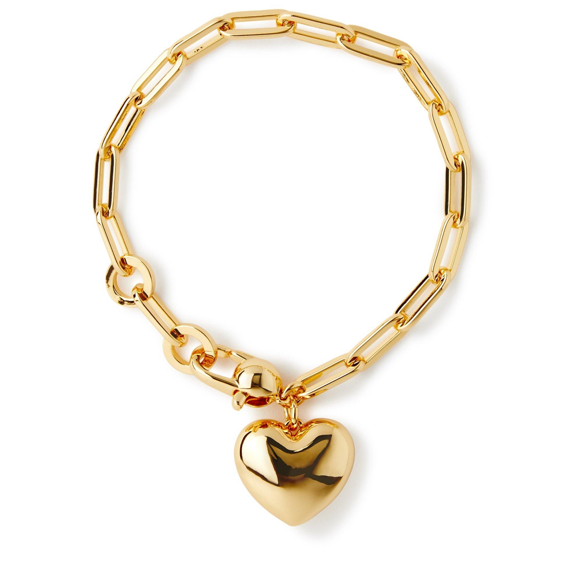 GOLD - Jenny Bird - Puffy heart bracelet - 1