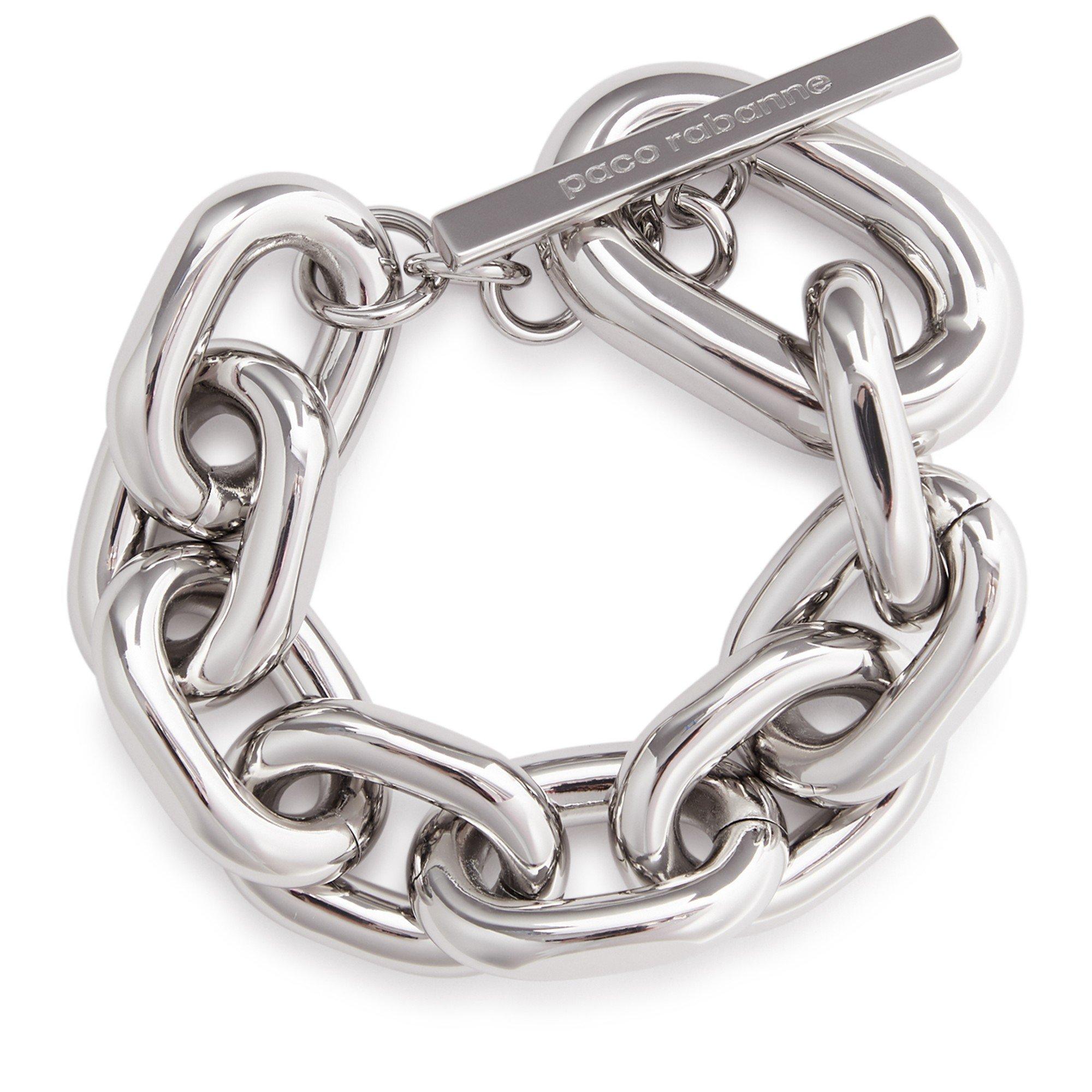 SILVER - Rabanne - XL LINK BRAC - 1