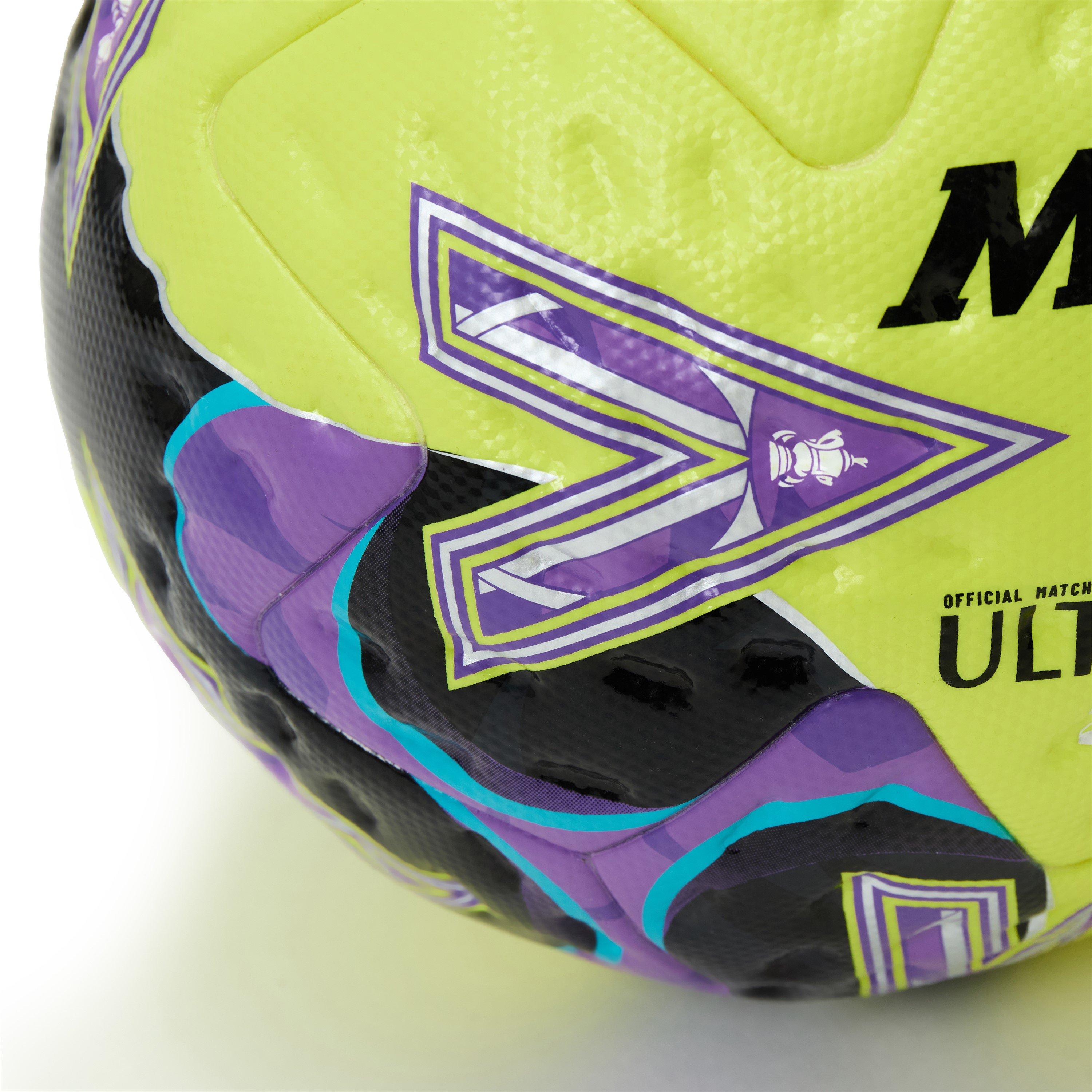 Lime/Purple - Mitre - Cup 2025 Ultimax Pro Football - 3