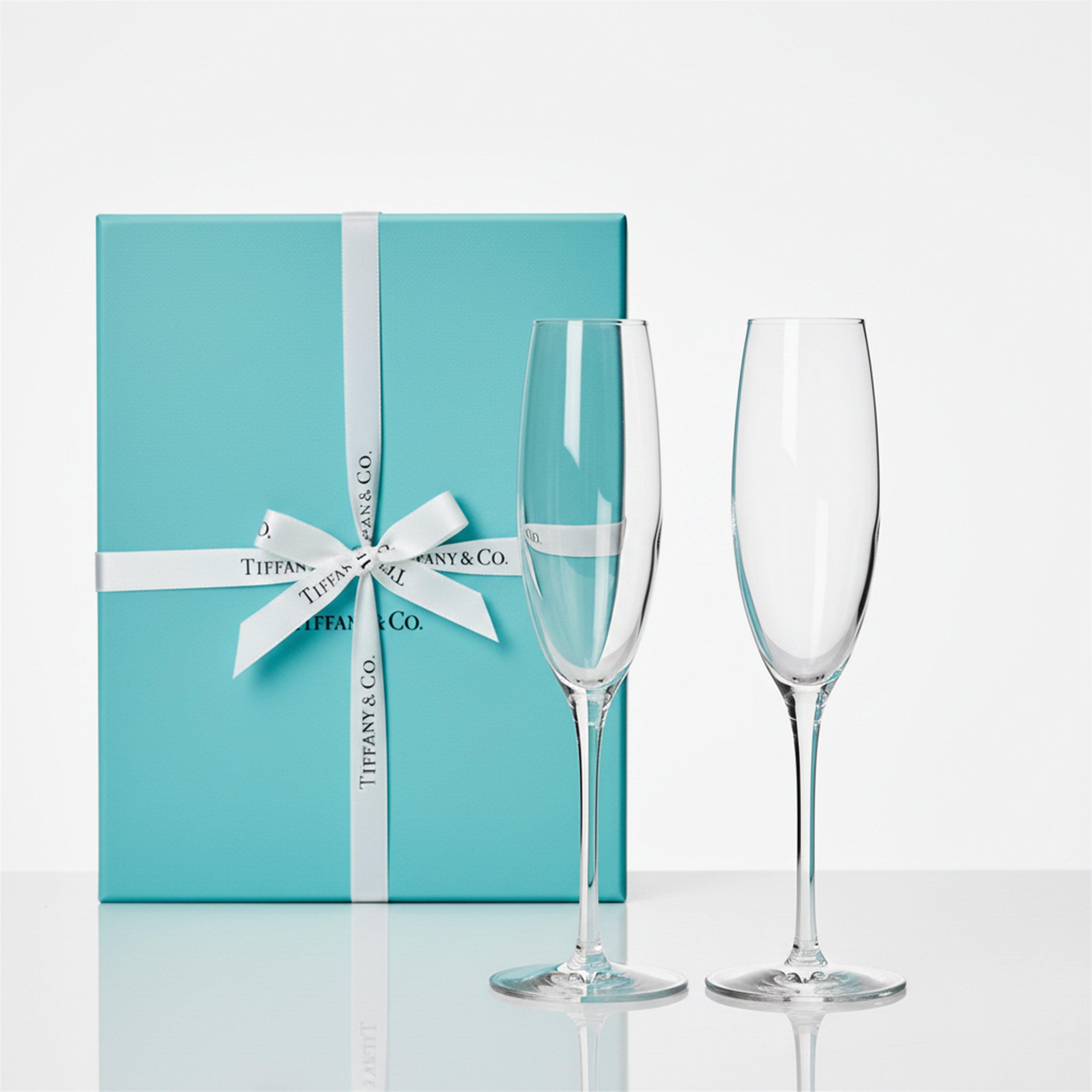Clear - Tiffany - Champagne Glasses - 3