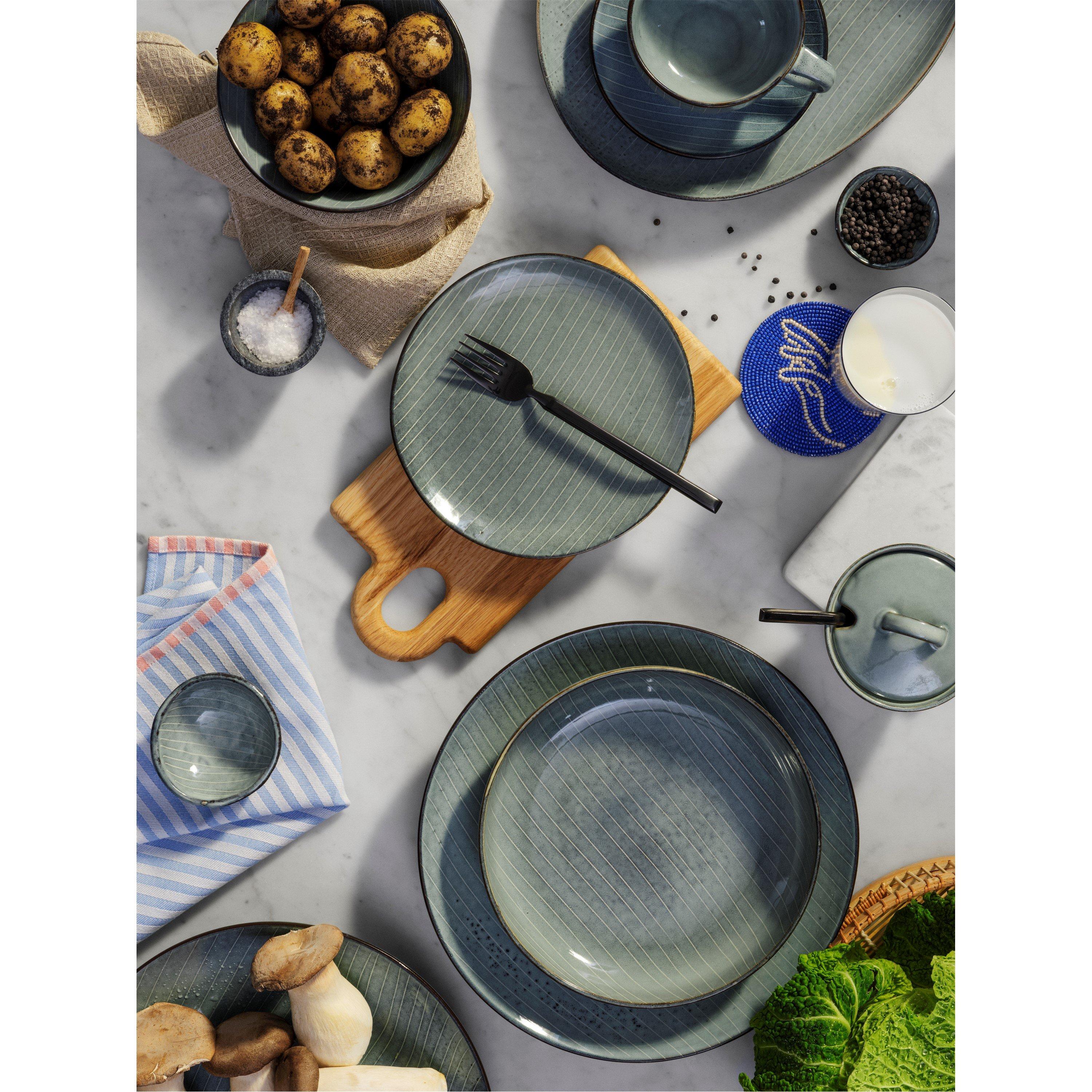 Stoneware Sea - Broste Copenhagen - Nordic Sea Bowl - Set of 4 - Large - 3