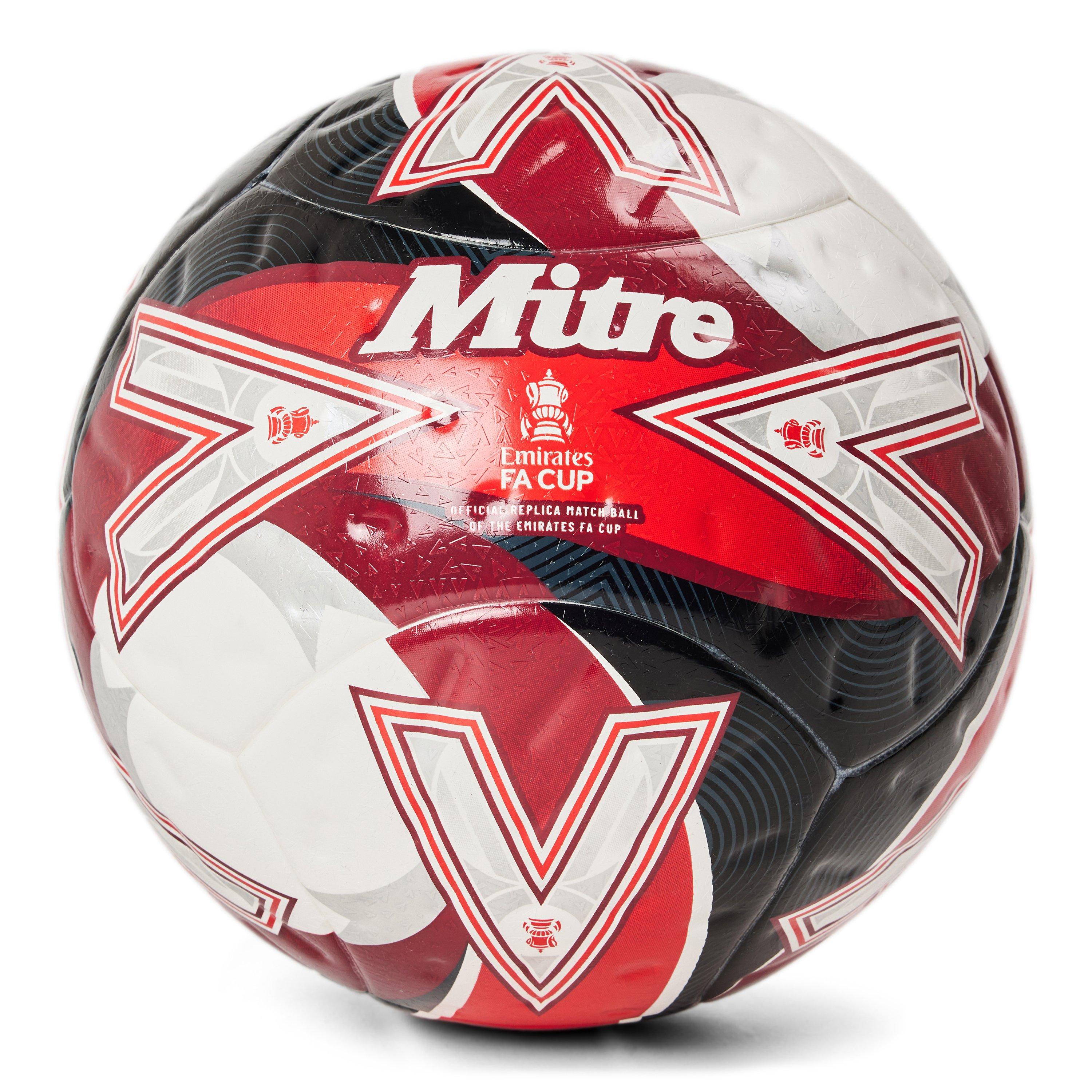 Wit/Rood - Mitre - Men's FA Cup Match Football - 1