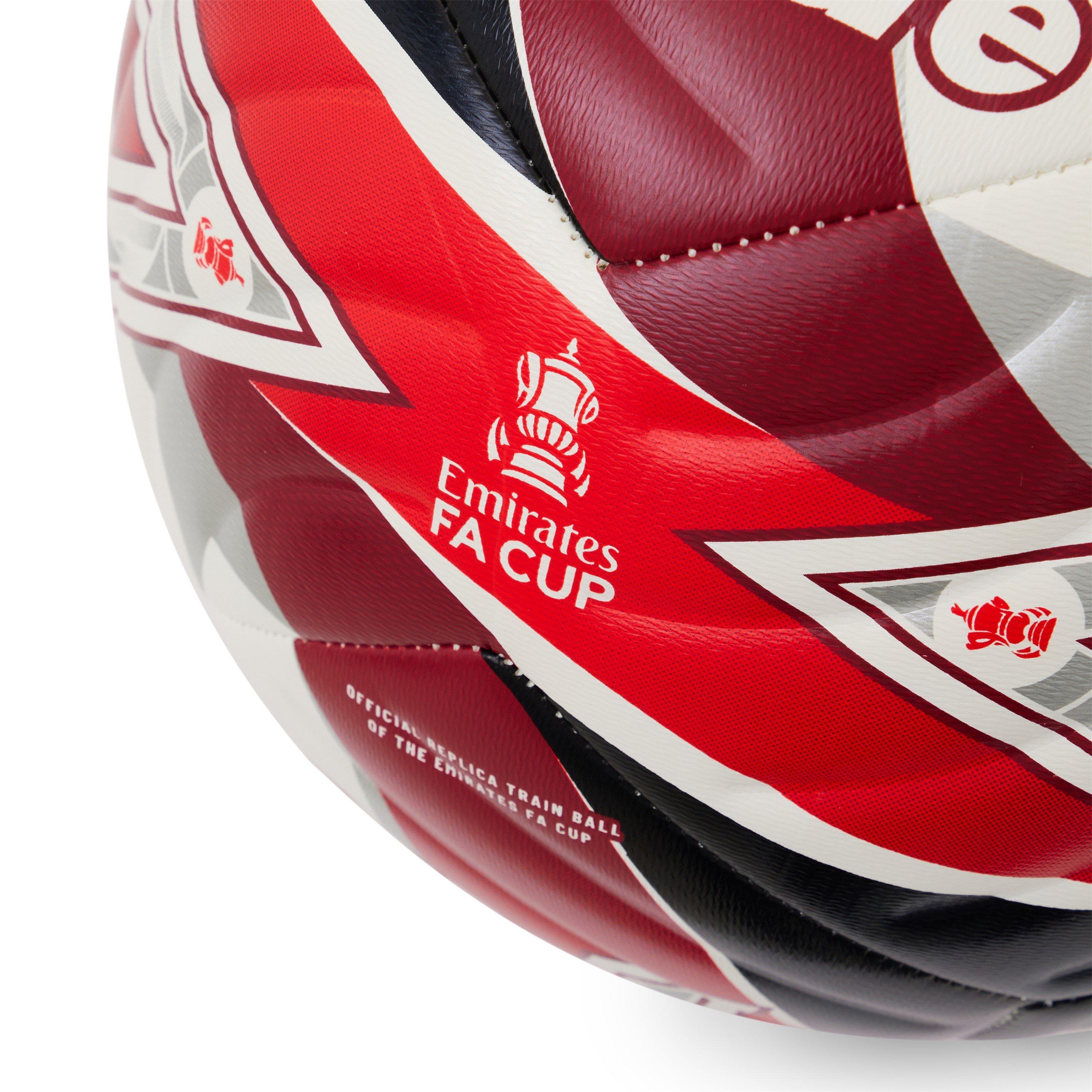 White/Red - Mitre - Mitre FA Cup 26/27 Training Football - 4