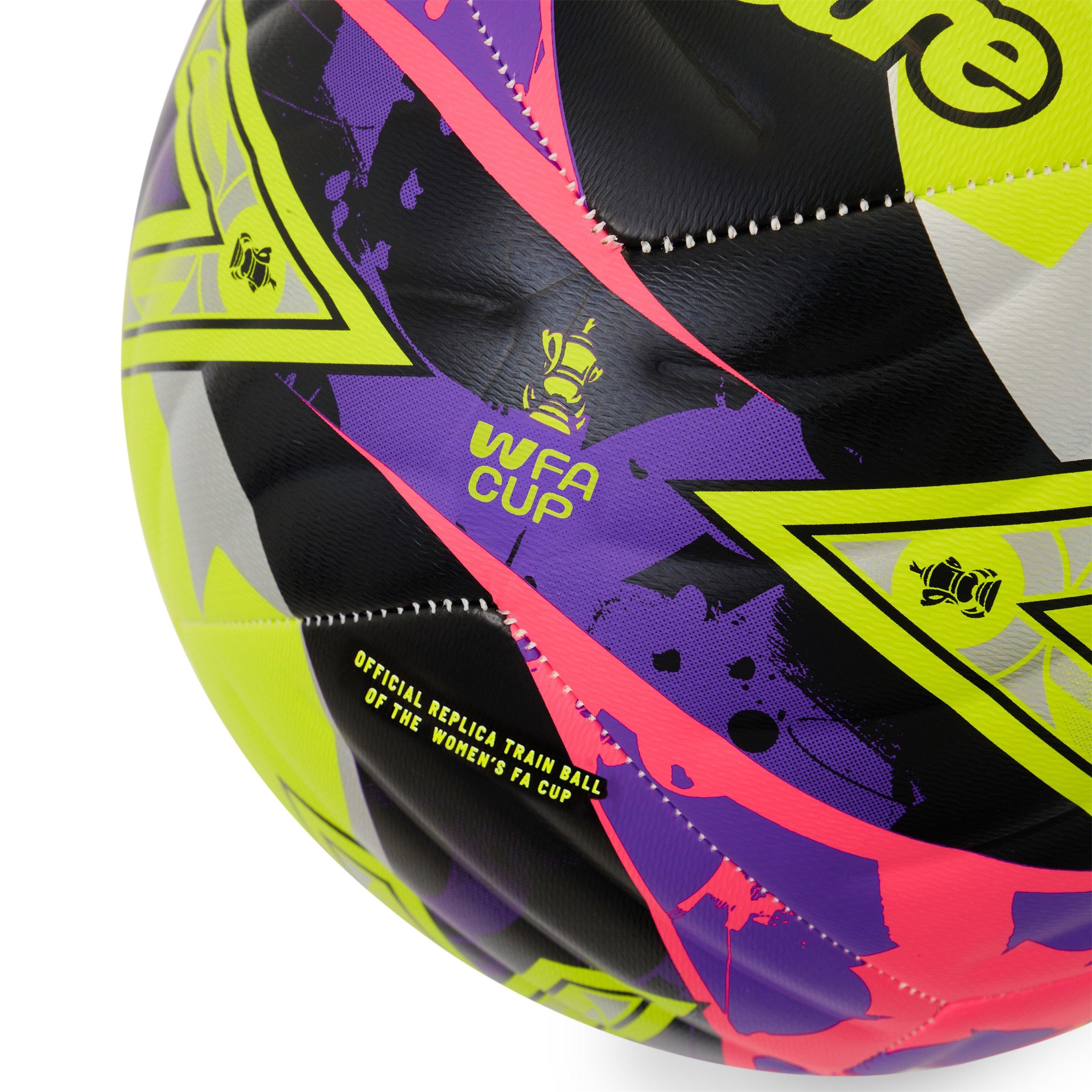 Gelb/Lila - Mitre - Womens 2026 FA Cup Training Football - 4