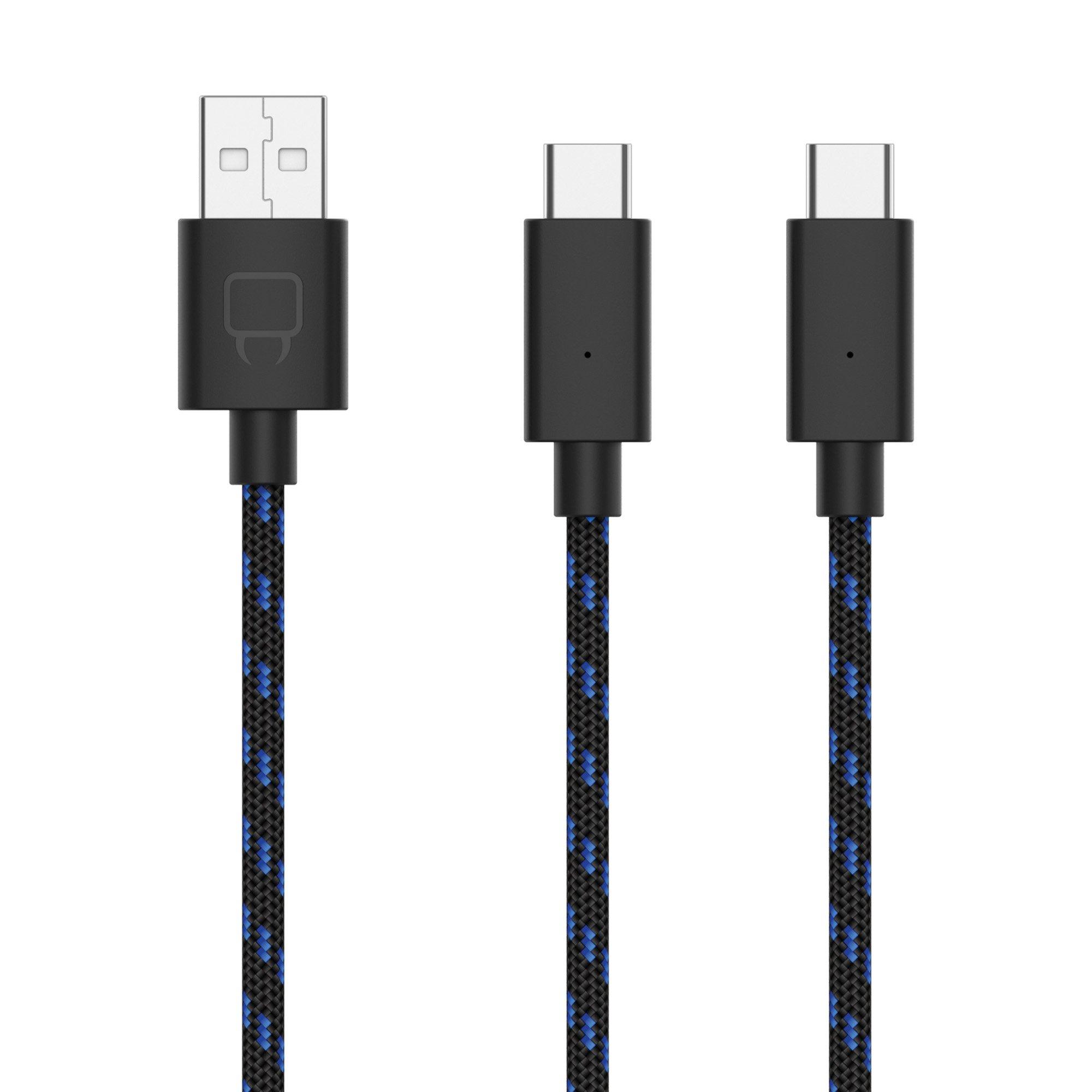 Black - Venom - Venom PS5 Dual Play and Charge Cable - 2