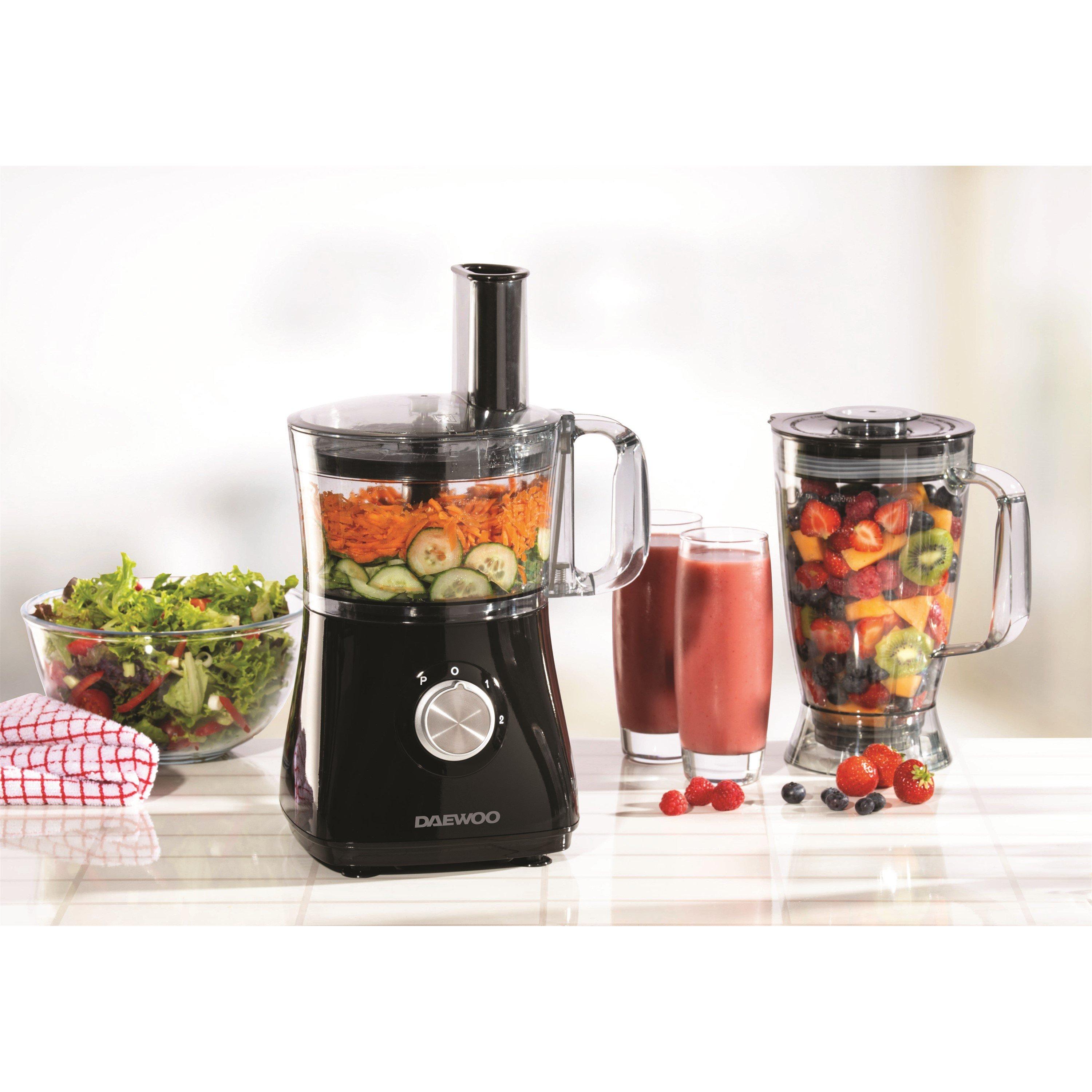 Black - Daewoo Electricals - 750W FOOD PROCESSOR - 2