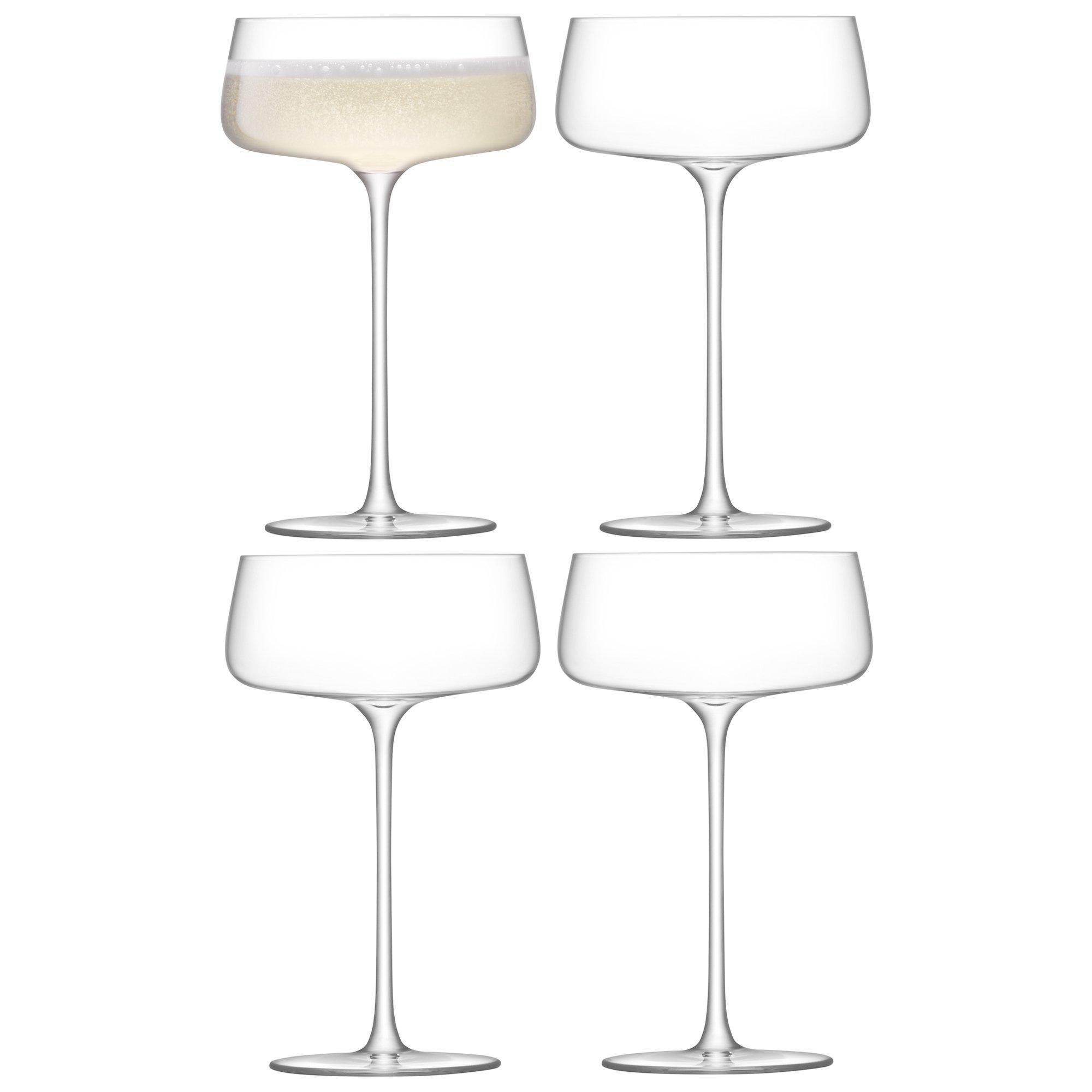 Metropolitan - LSA - Metro Champagne Glass - Set of 4 - 1
