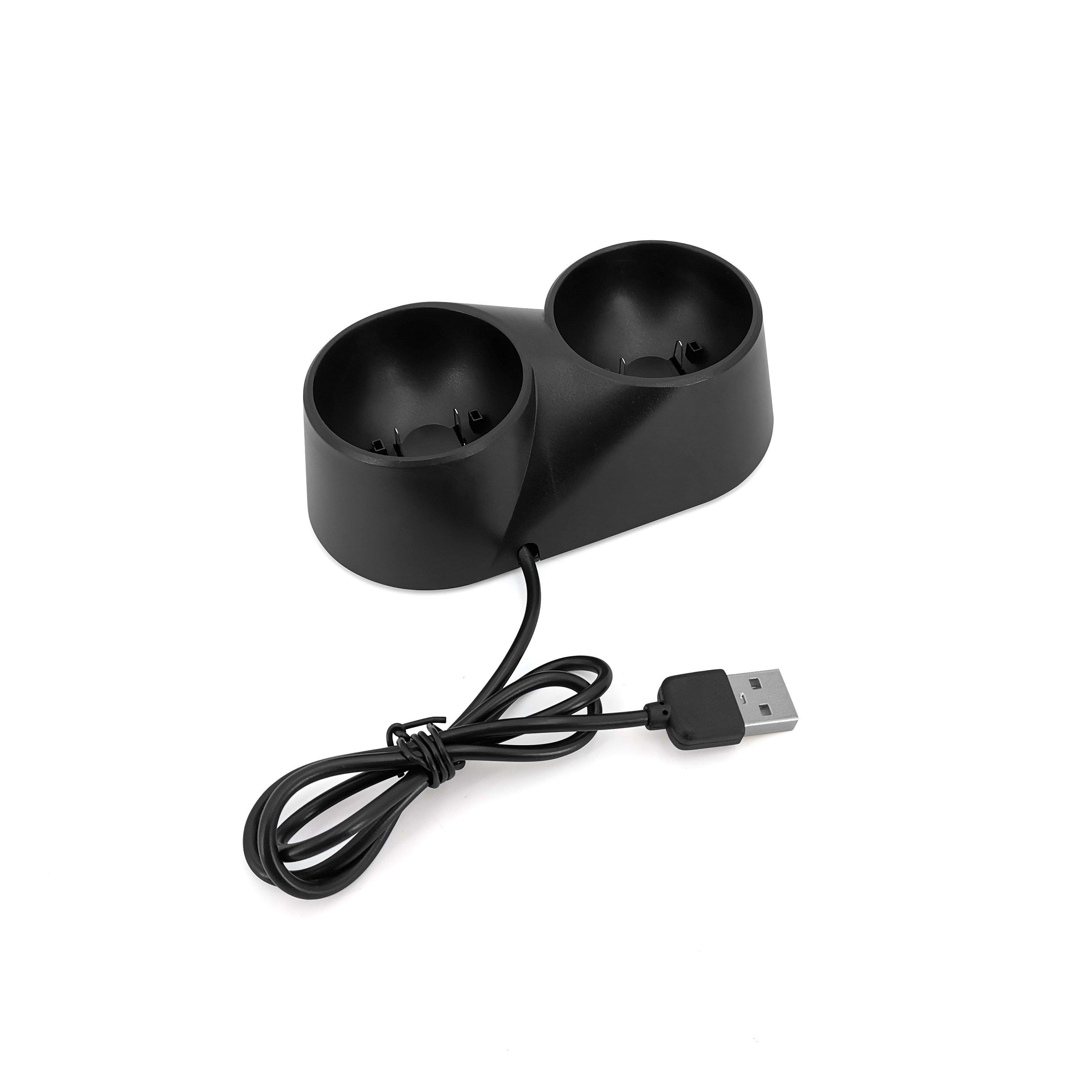 Negro - GAMEware - PS Move Dual Charging Dock - 2