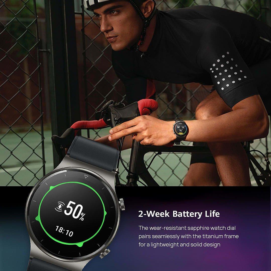 Electronics - Huawei - HUAWEI WATCH GT 2 Pro Black Fluoroelastomer Strap - 7