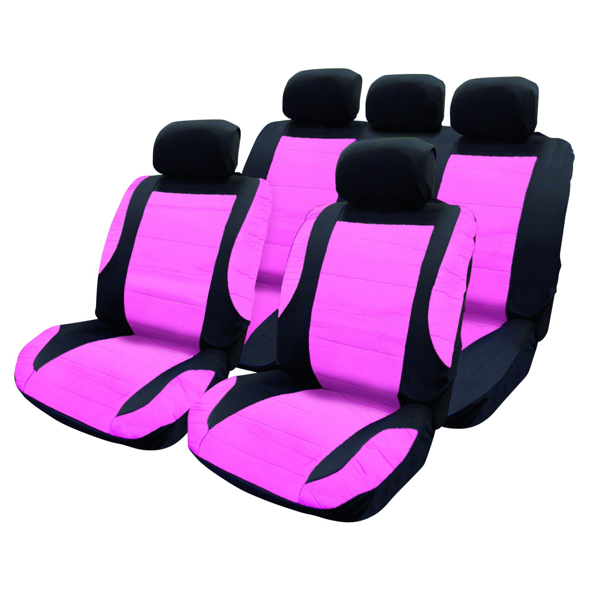 Pink - Streetwize - Think Pink Seat Cover Set