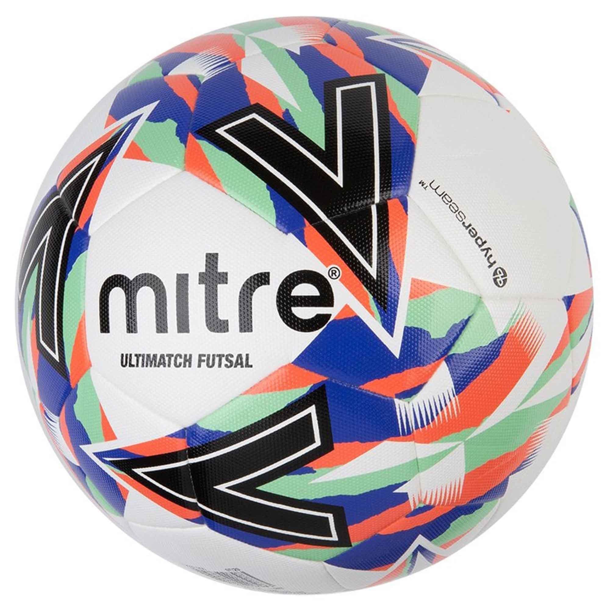 White/D.Blue - Mitre - Ultimatch Futsal Ball - 2