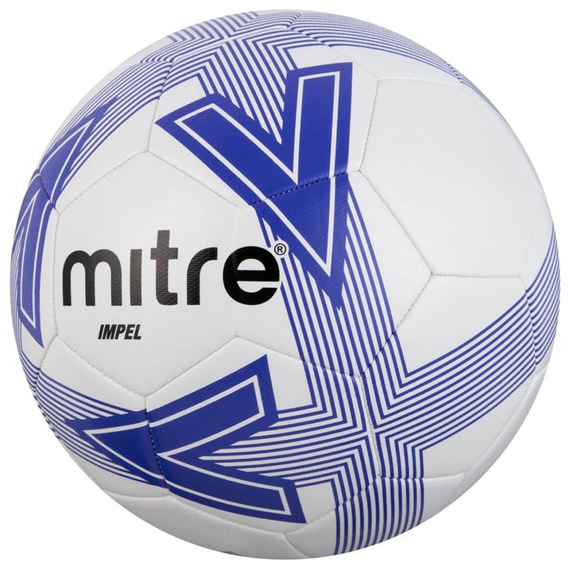 White/Blue - Mitre - Impel Football - 2