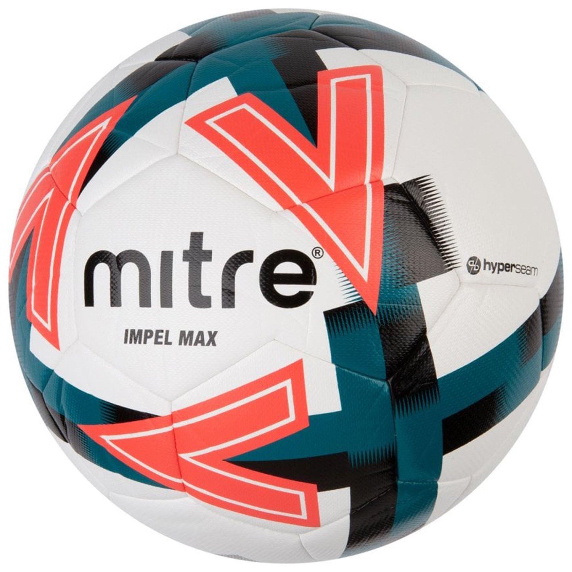 White/Black - Mitre - Impel Max Football - 3