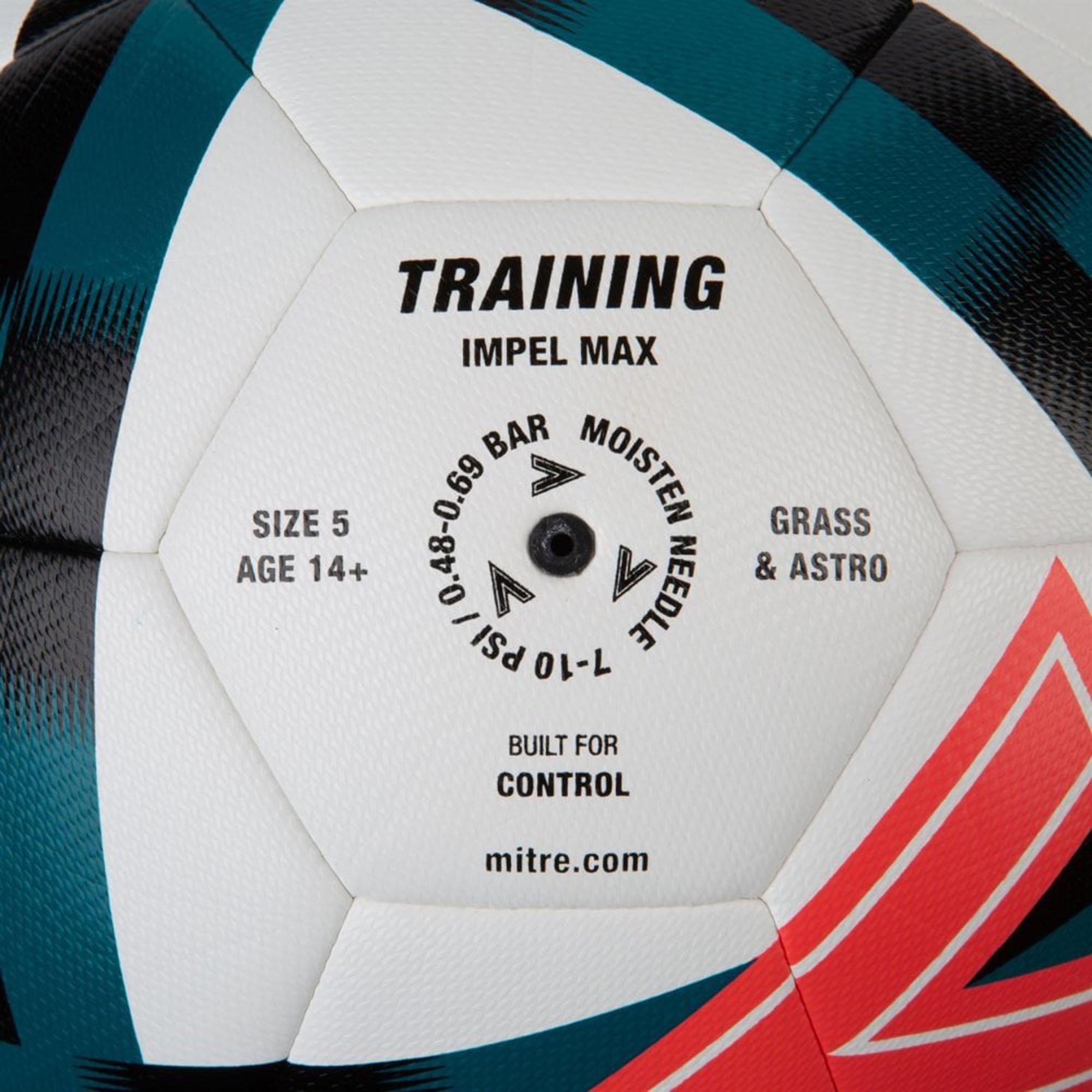 White/Black - Mitre - Impel Max Football - 4