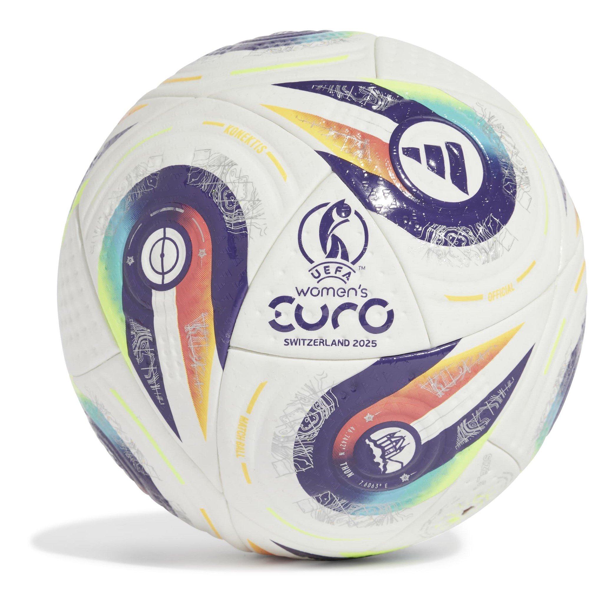 White/Purple - adidas - Euros 2025™ Pro Ball Adults - 2