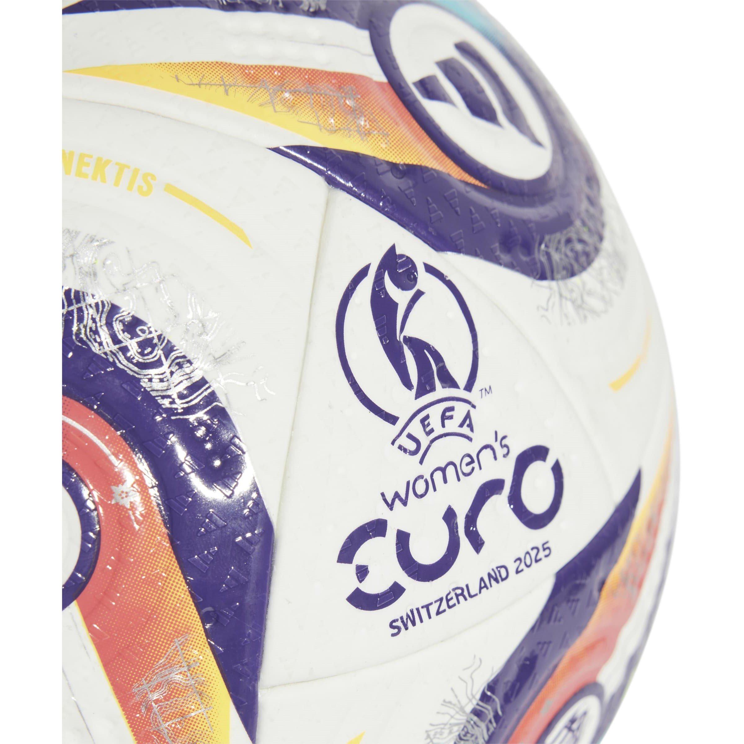 White/Purple - adidas - Euros 2025™ Pro Ball Adults - 3