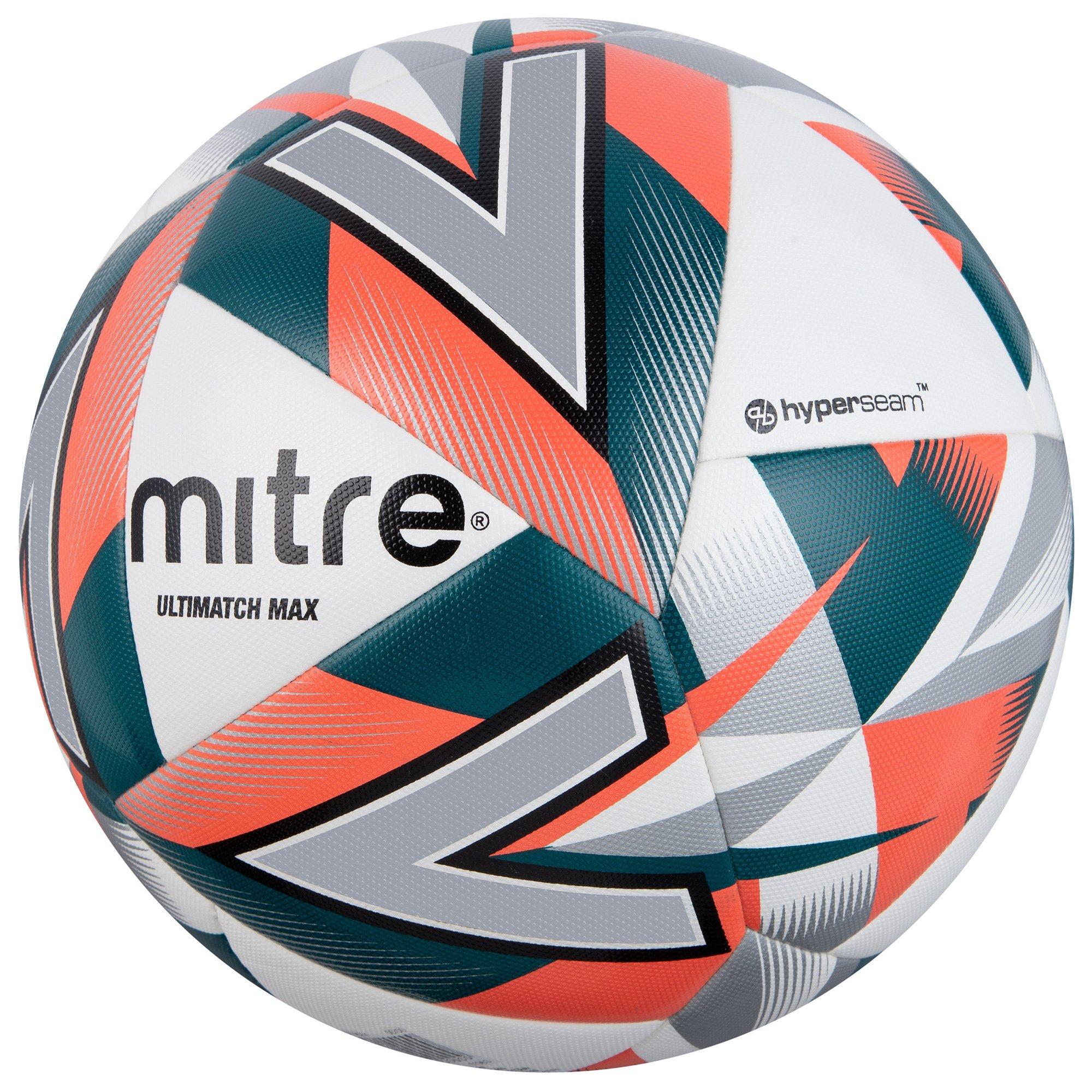 White - Mitre - Ultimatch Max Football - 2