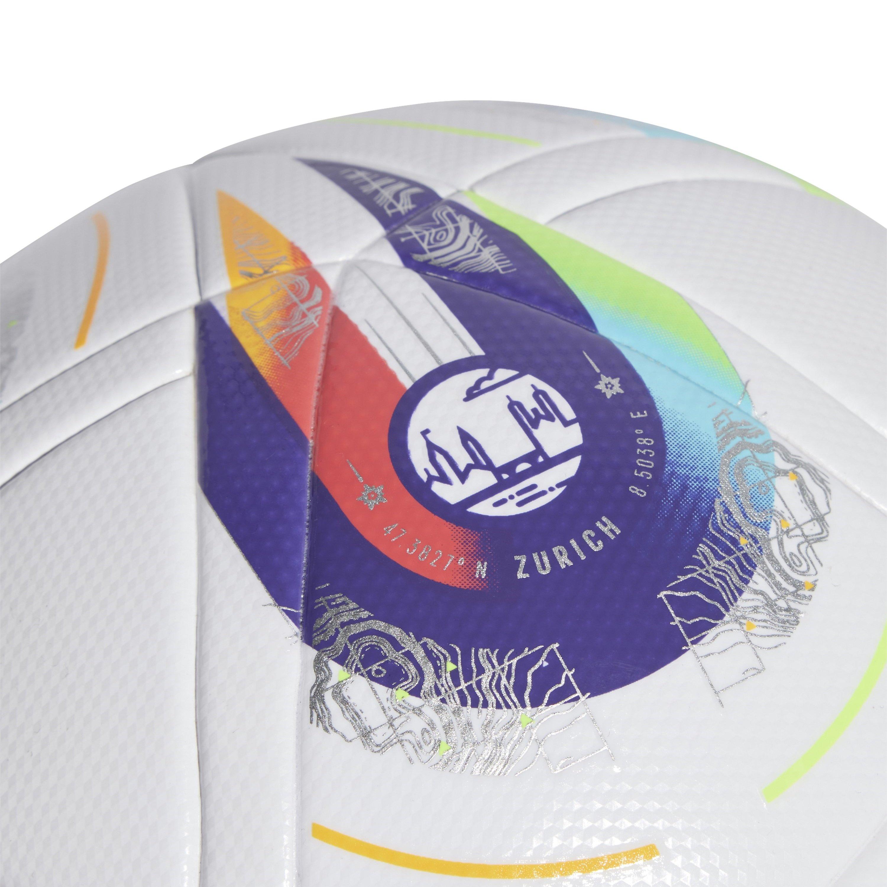White/Purple - adidas - Euros 2025 ™ League Ball Adults - 3