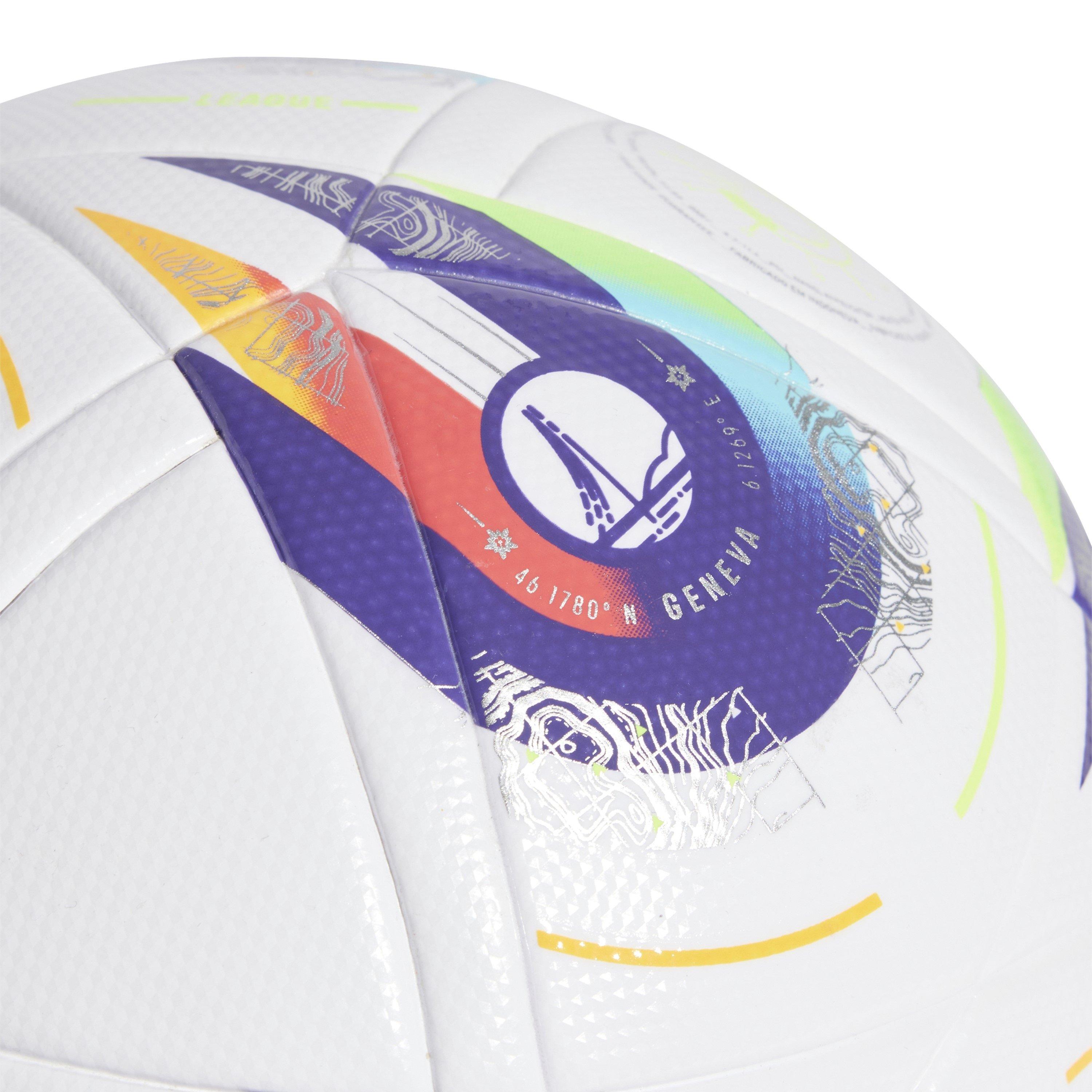 White/Purple - adidas - Euros 2025 ™ League Ball Adults - 4