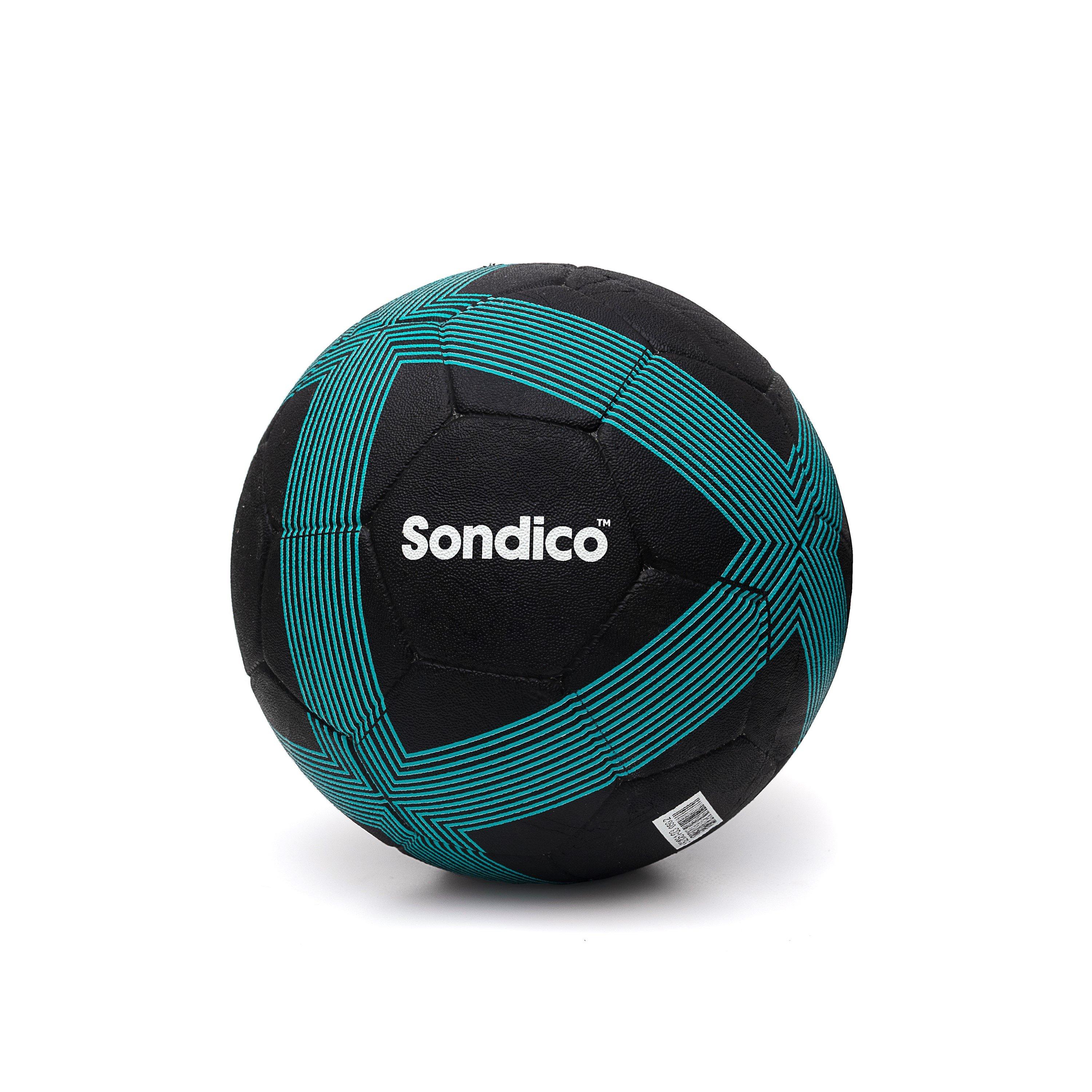 Sondico  Molded Football - Black - Size 5