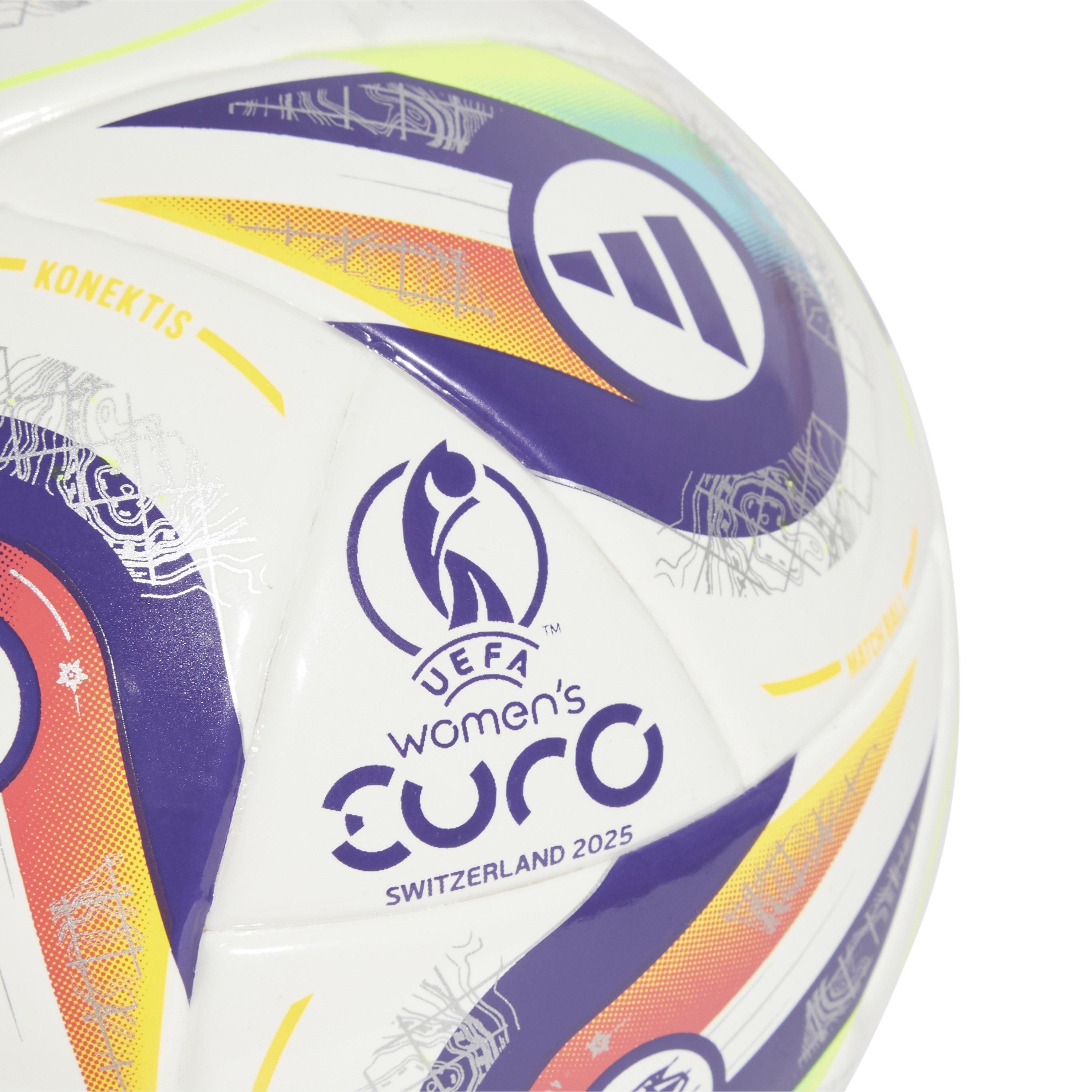 White/Purple - adidas - Euros 2025 ™ Mini Ball Adults - 3
