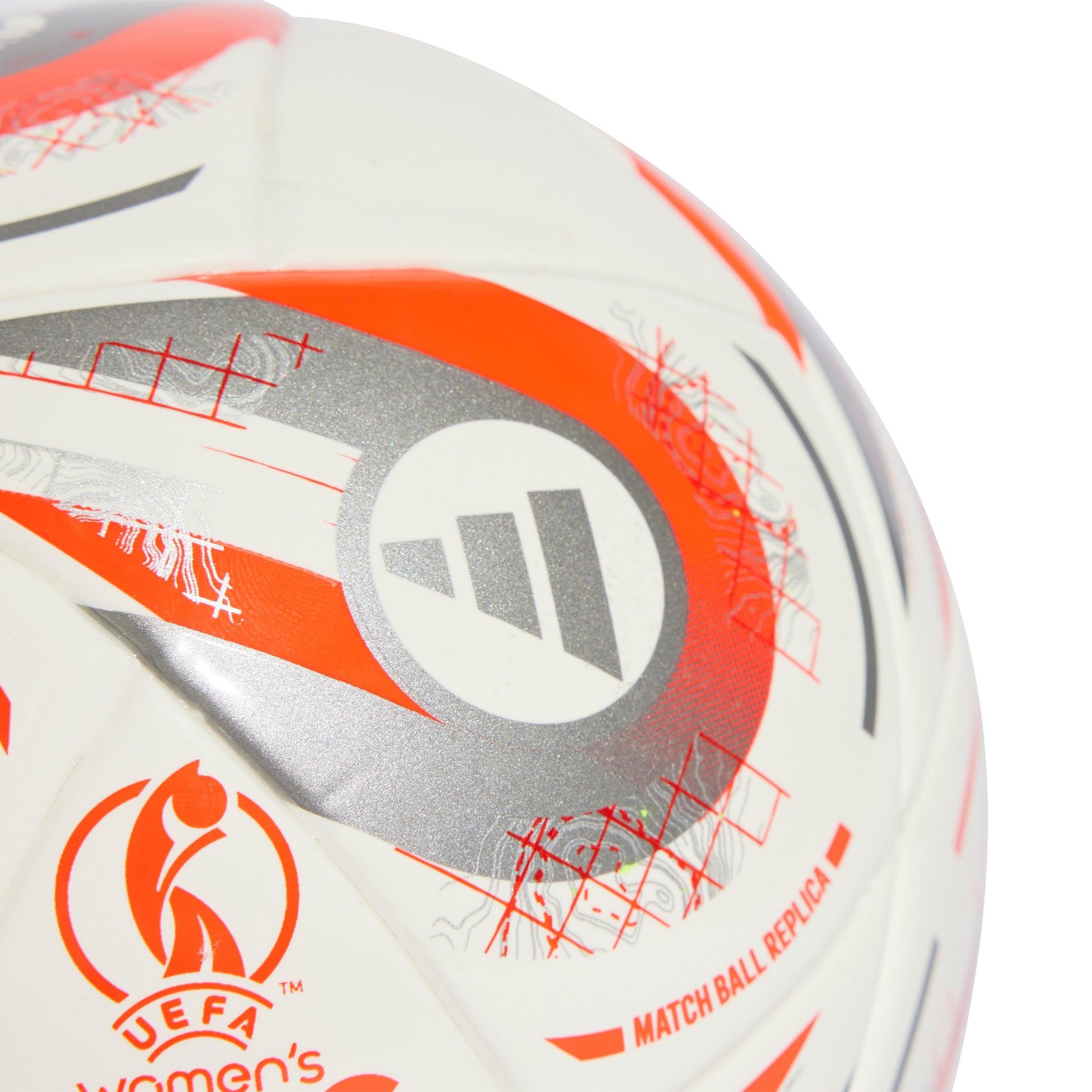 Wit/Zilver - adidas - Euros 2025 ™ Mini Ball Adults - 4