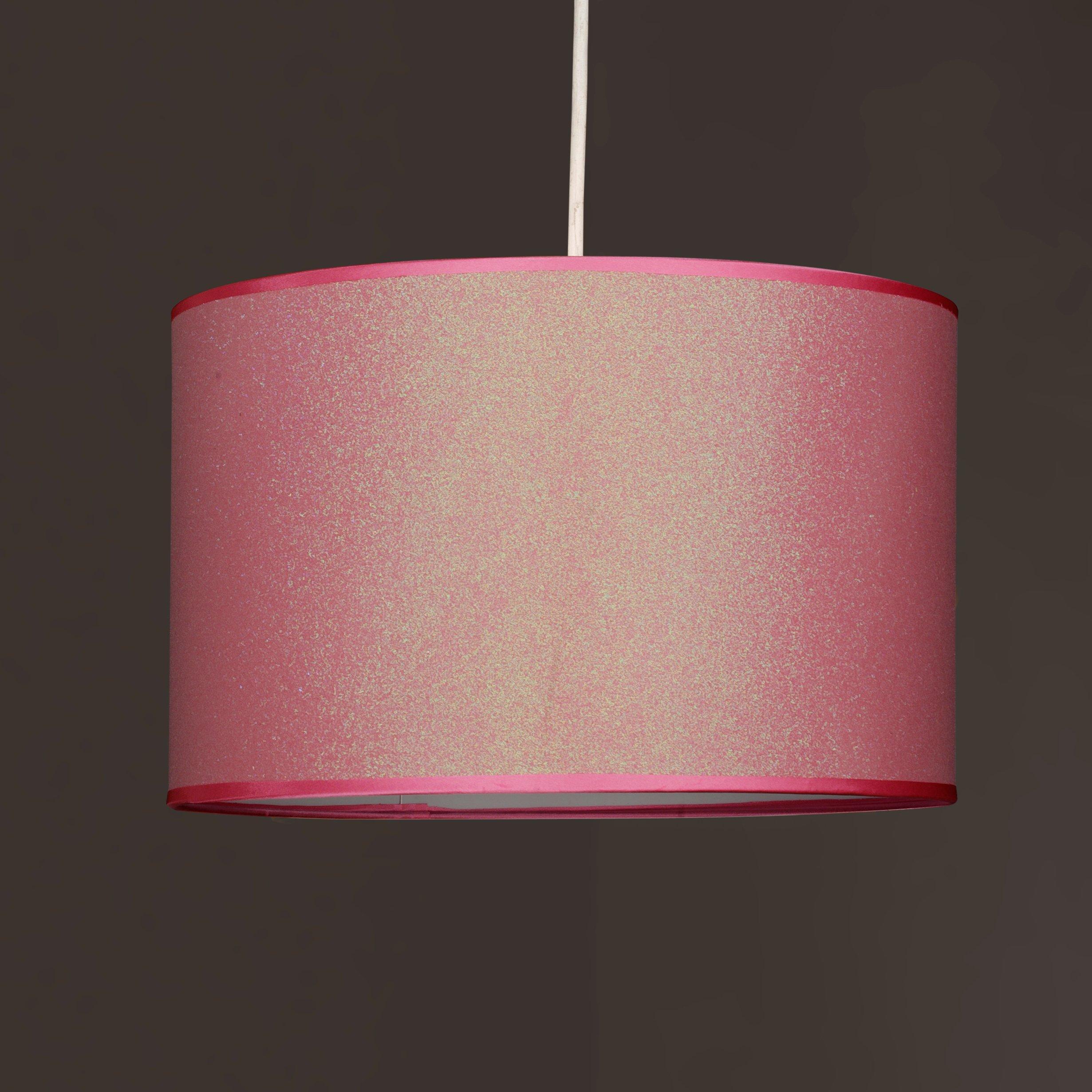 Pink - K Living - Shiny Easy Fit Lamp Shade - 2