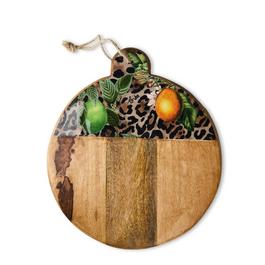 Biba Round Mango Wood Board