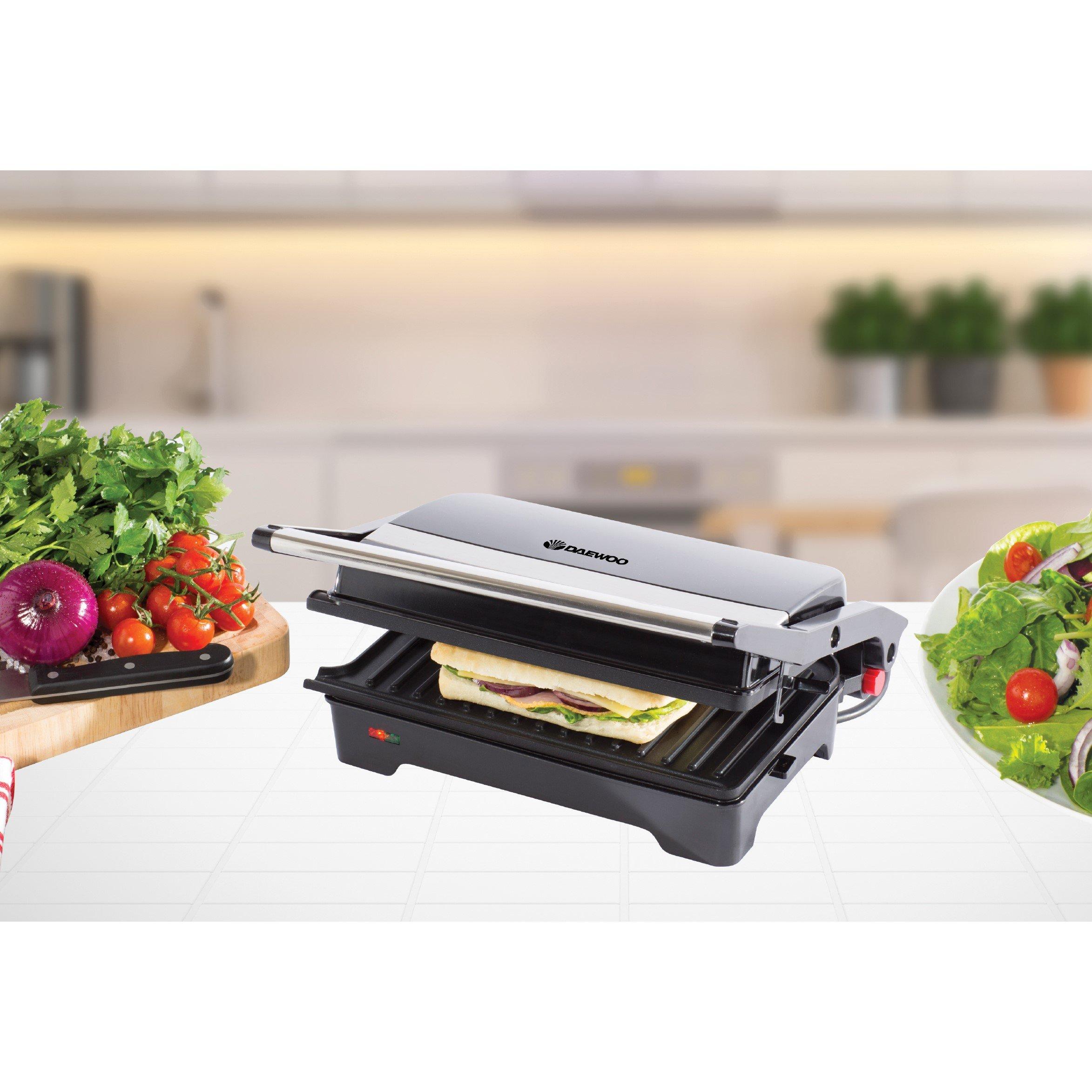 Stainless Steel - Daewoo Electricals - 180 HEALTH GRILL - 3